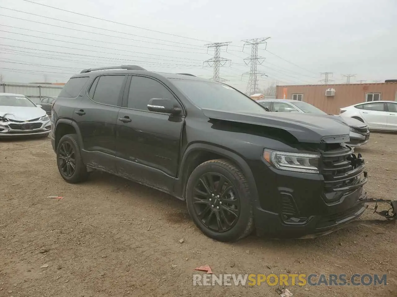 4 Фотография поврежденного автомобиля 1GKKNULSXPZ259636 GMC ACADIA 2023