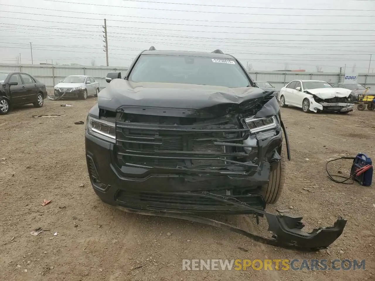 5 Фотография поврежденного автомобиля 1GKKNULSXPZ259636 GMC ACADIA 2023