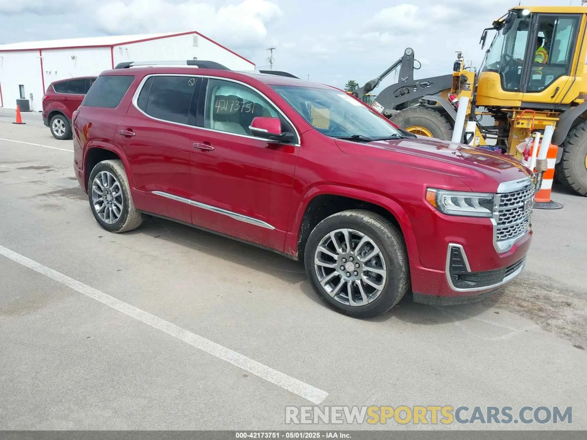 1 Photograph of a damaged car 1GKKNXL47PZ125749 GMC ACADIA 2023