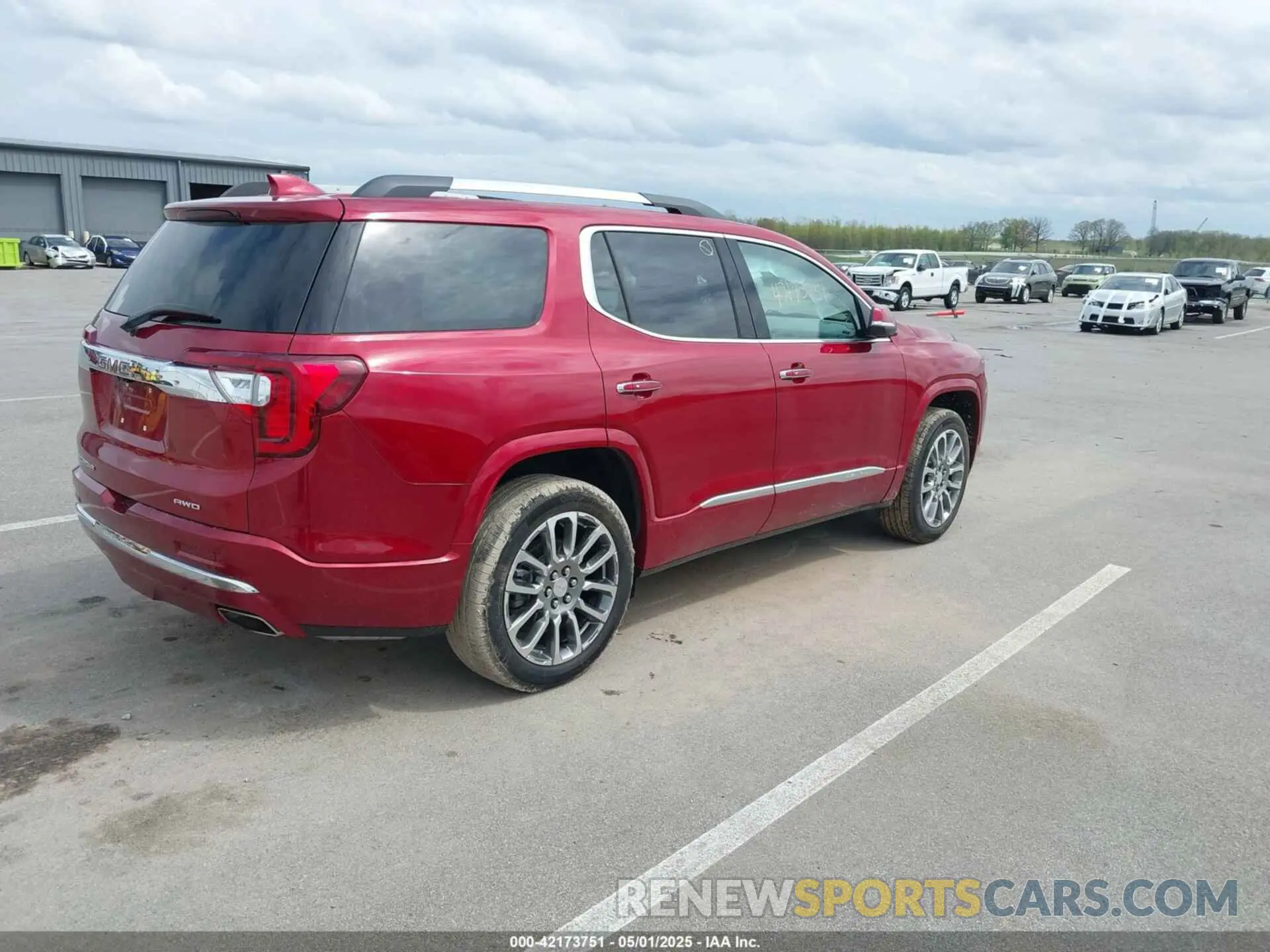 4 Photograph of a damaged car 1GKKNXL47PZ125749 GMC ACADIA 2023