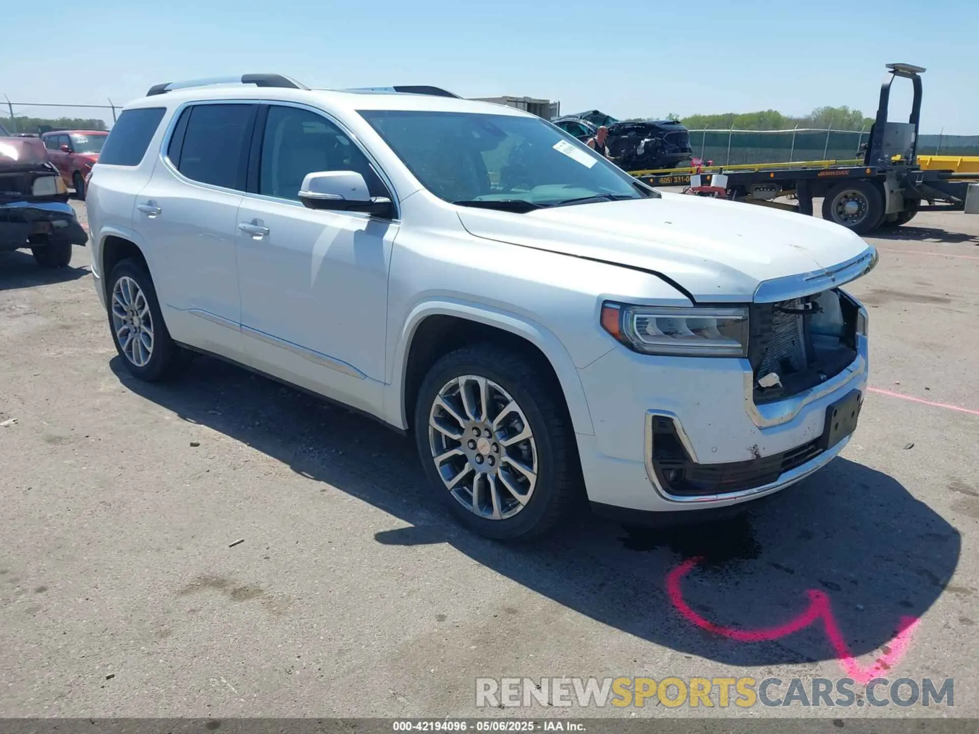 1 Фотография поврежденного автомобиля 1GKKNXLS0PZ106734 GMC ACADIA 2023