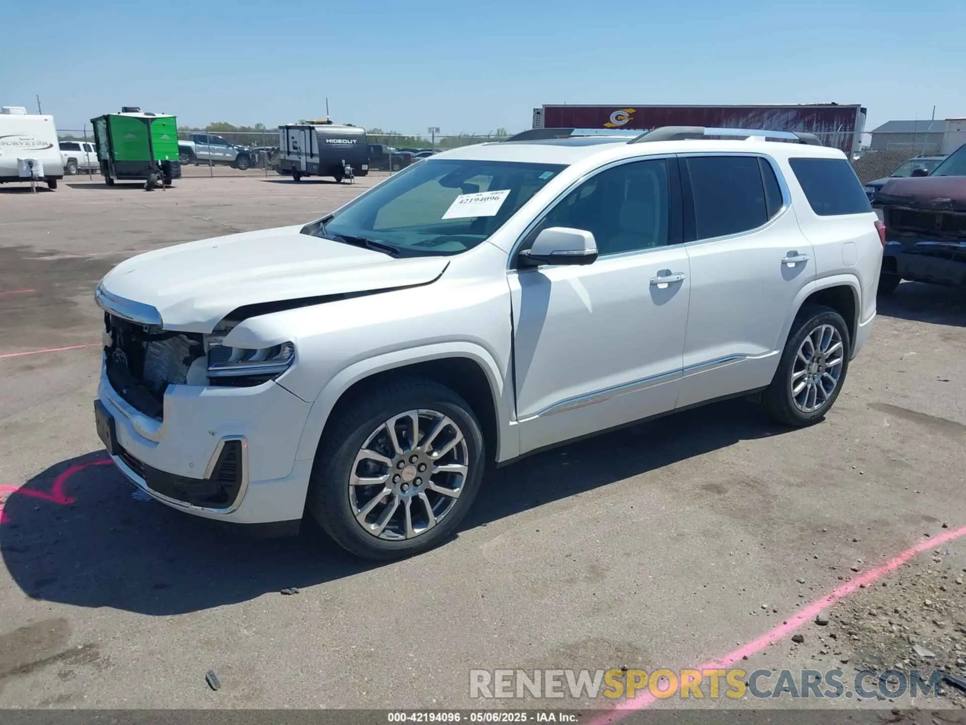 2 Фотография поврежденного автомобиля 1GKKNXLS0PZ106734 GMC ACADIA 2023