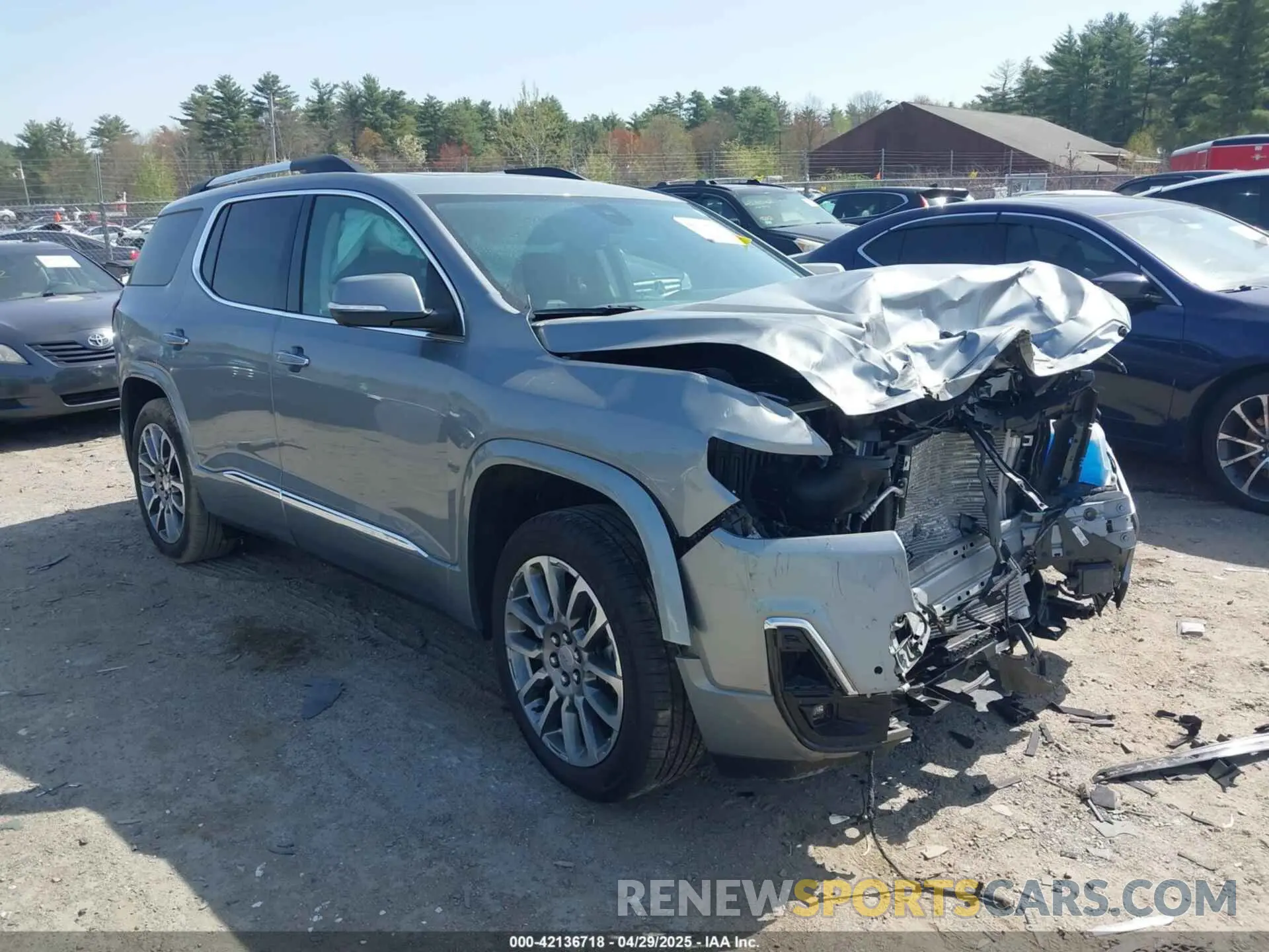 1 Photograph of a damaged car 1GKKNXLS6PZ212766 GMC ACADIA 2023