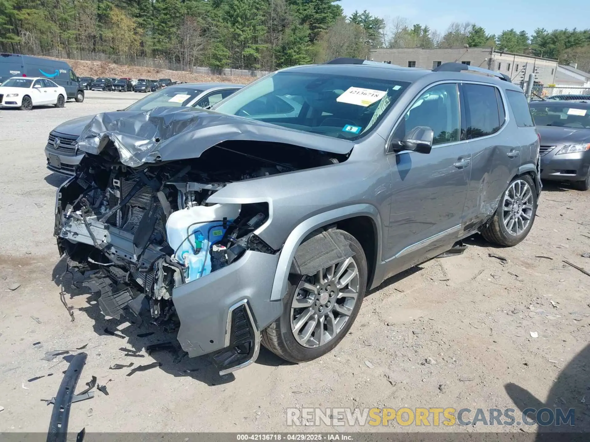 2 Photograph of a damaged car 1GKKNXLS6PZ212766 GMC ACADIA 2023