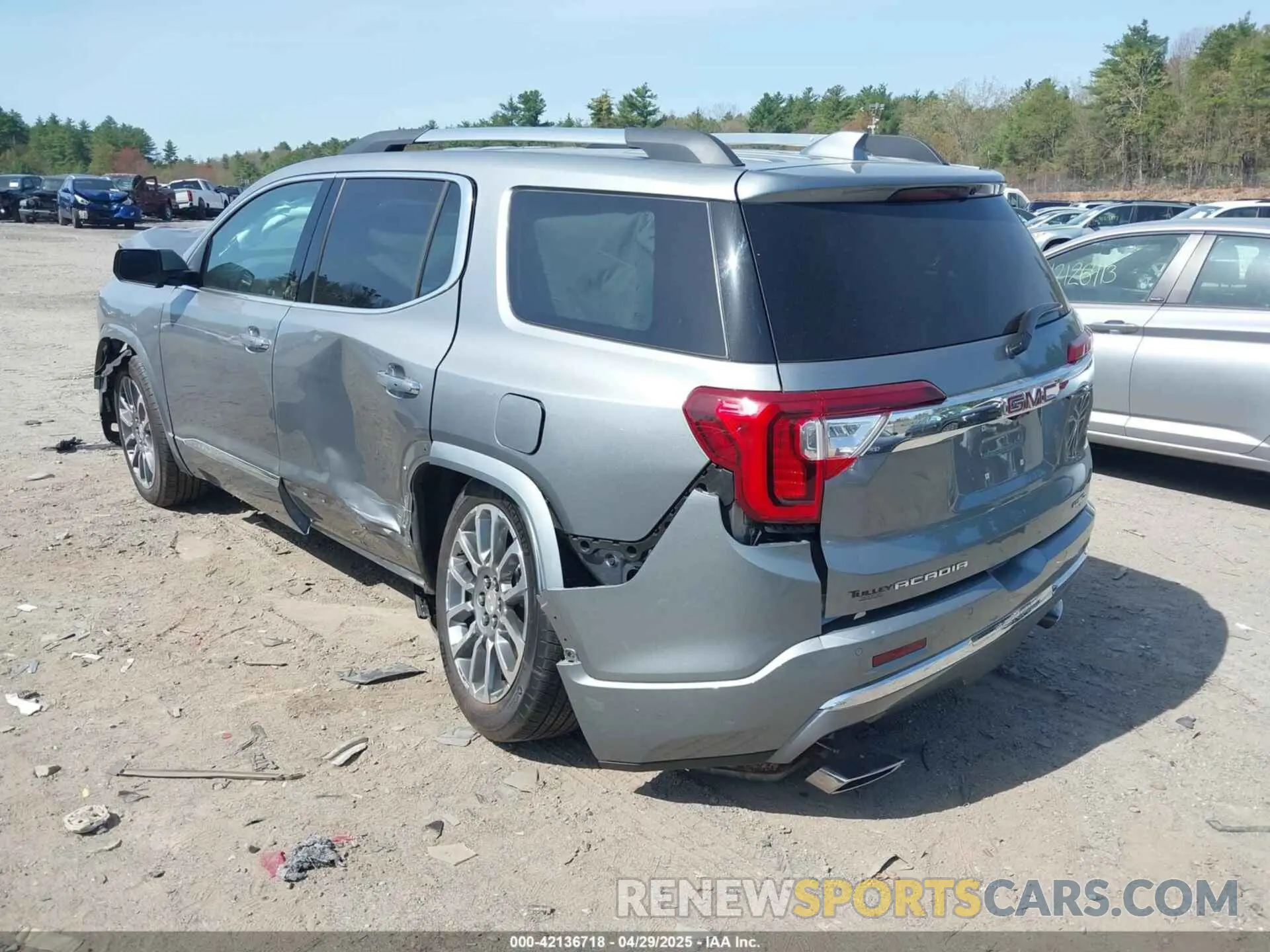 3 Photograph of a damaged car 1GKKNXLS6PZ212766 GMC ACADIA 2023