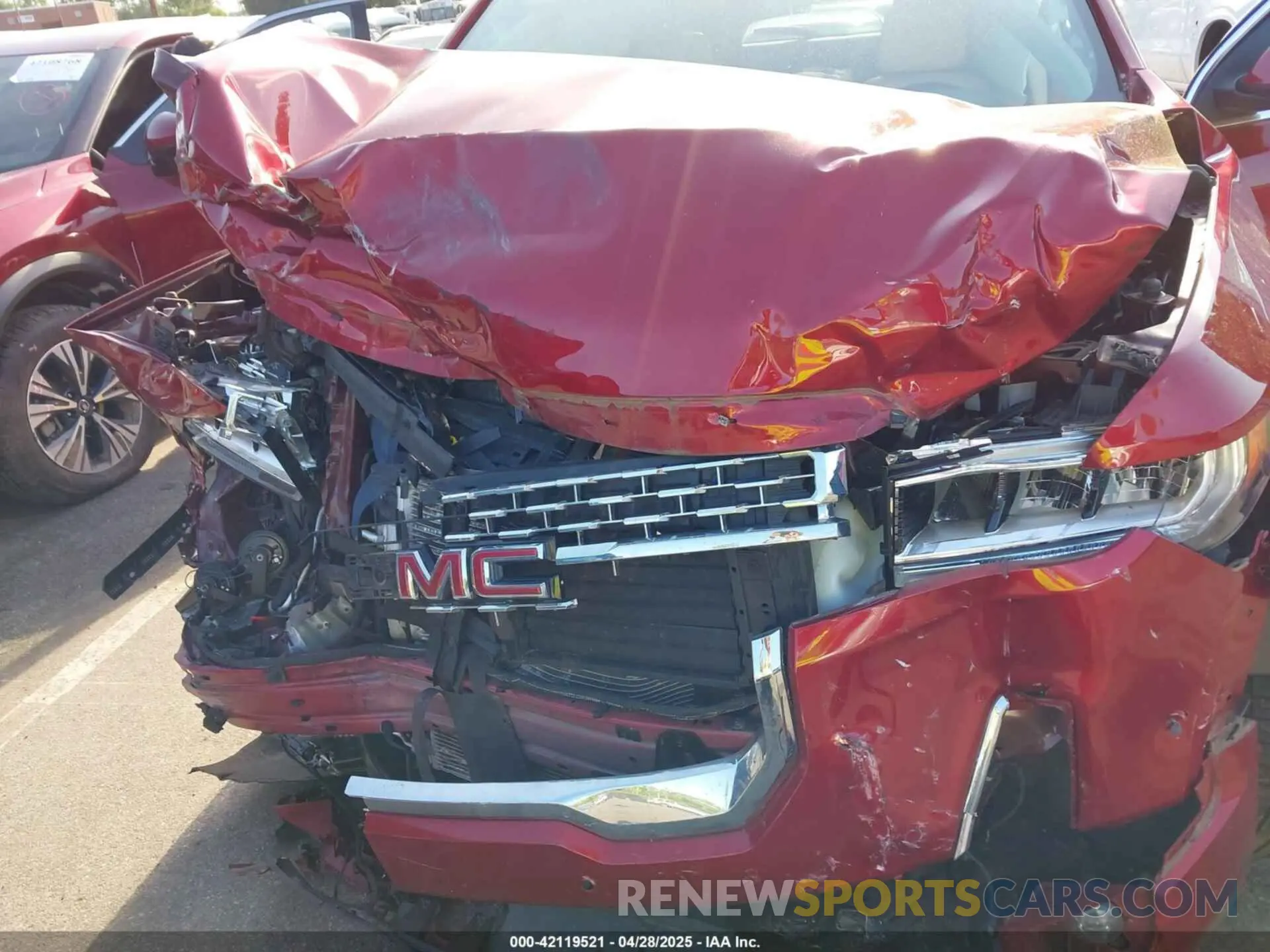 6 Фотография поврежденного автомобиля 1GKKNXLSXPZ207683 GMC ACADIA 2023