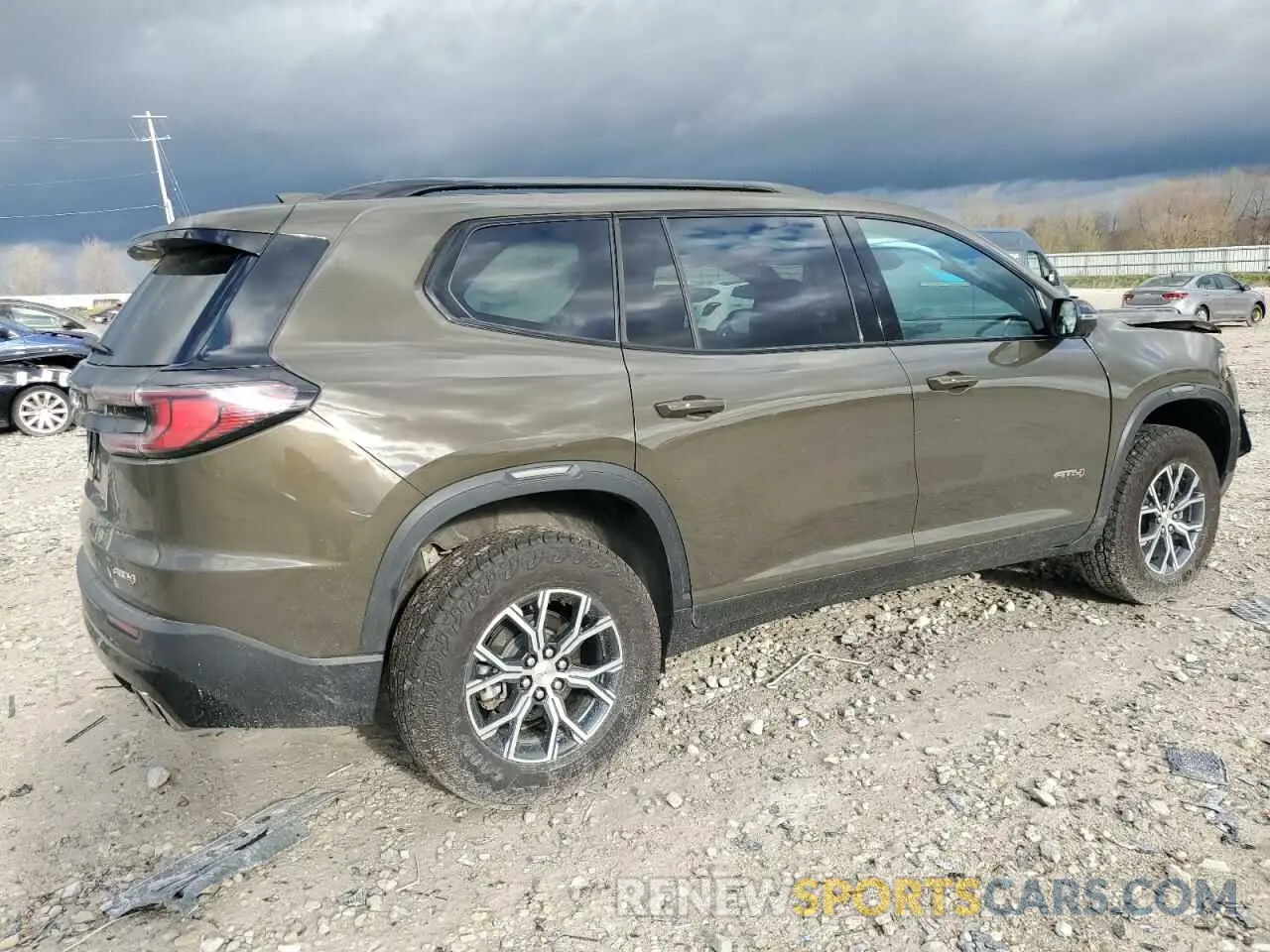 3 Photograph of a damaged car 1GKENPKS1RJ200931 GMC ACADIA 2024