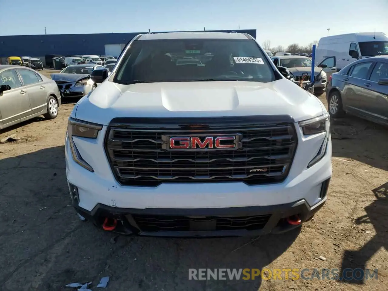 5 Photograph of a damaged car 1GKENPKS8RJ198708 GMC ACADIA 2024
