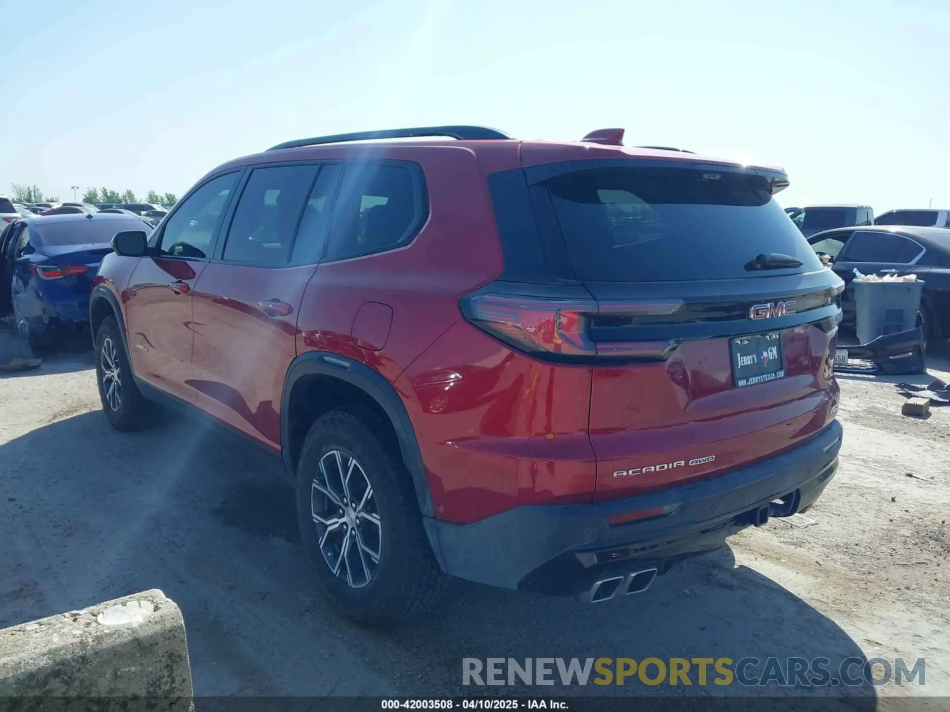 3 Photograph of a damaged car 1GKENPKSXRJ162809 GMC ACADIA 2024
