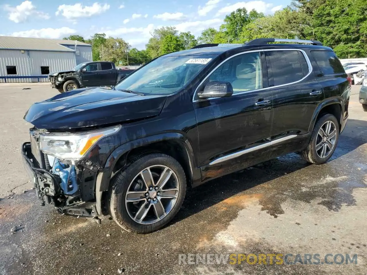 1 Photograph of a damaged car 1GKKNPLS0KZ253340 GMC ACADIA DEN 2019