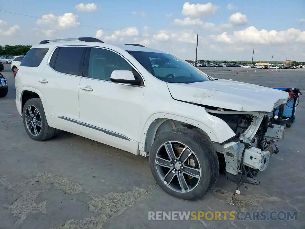 4 Фотография поврежденного автомобиля 1GKKNPLS3KZ178620 GMC ACADIA DEN 2019