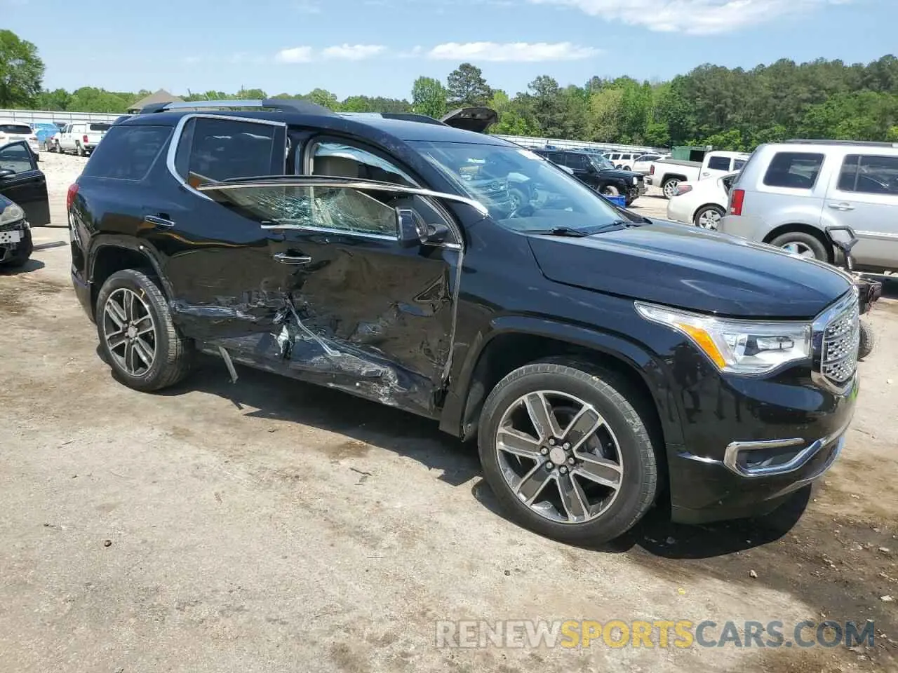 4 Фотография поврежденного автомобиля 1GKKNPLS6KZ226420 GMC ACADIA DEN 2019