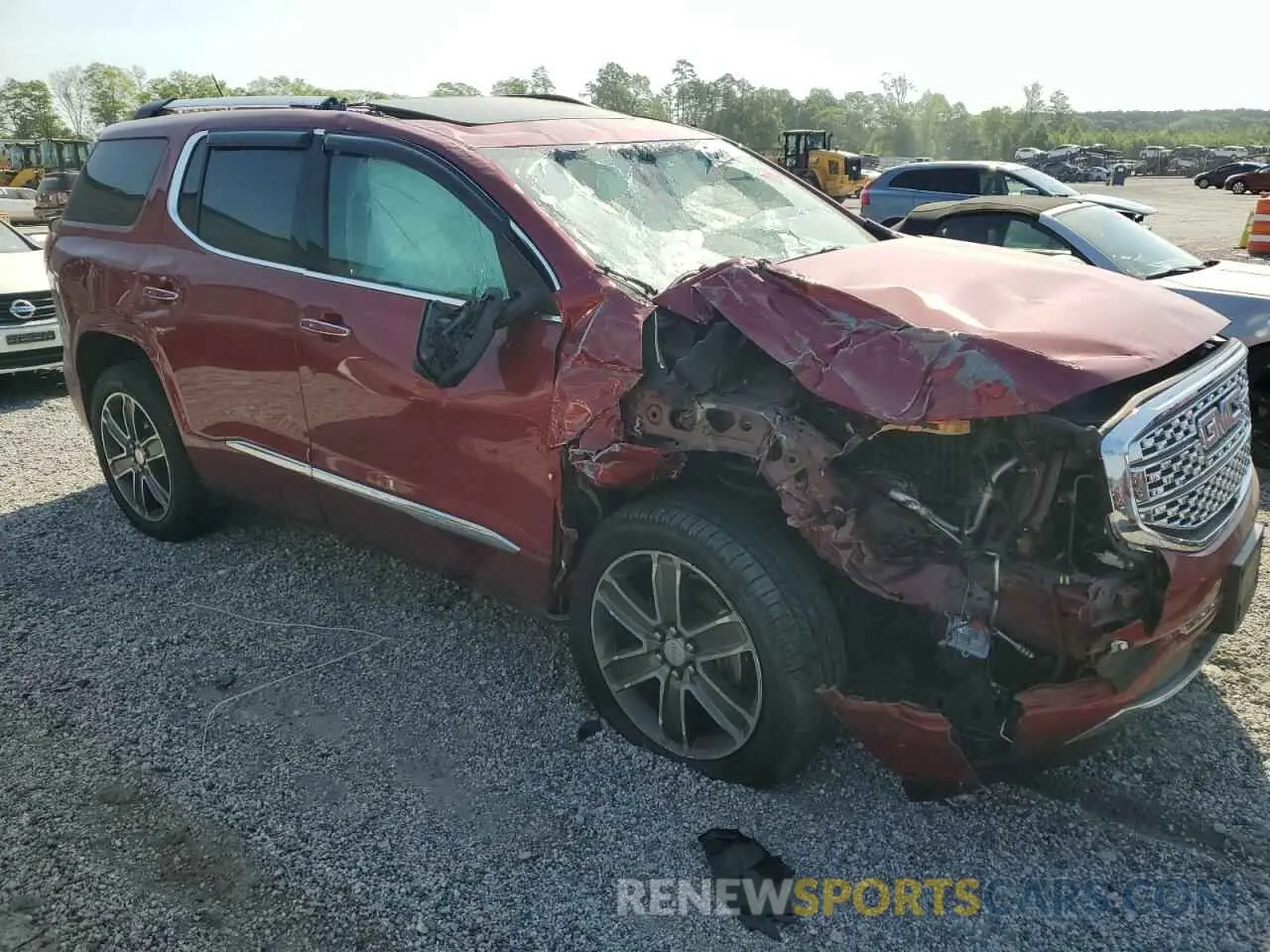 4 Photograph of a damaged car 1GKKNPLS8KZ168858 GMC ACADIA DEN 2019