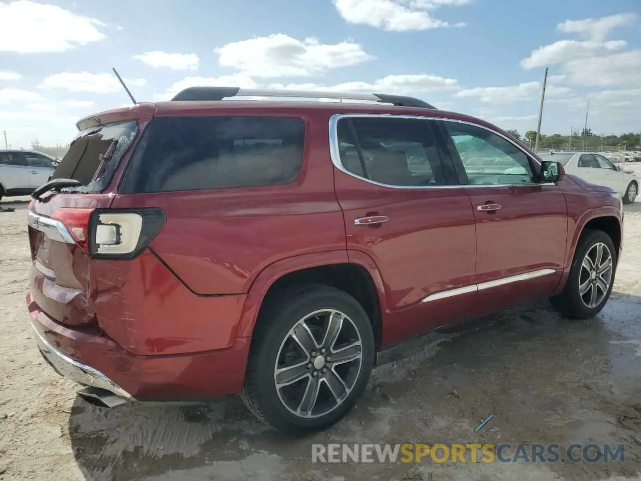 3 Photograph of a damaged car 1GKKNPLSXKZ191736 GMC ACADIA DEN 2019