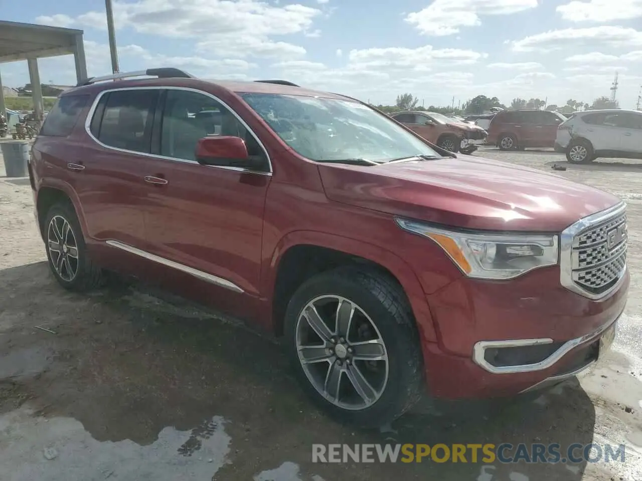 4 Photograph of a damaged car 1GKKNPLSXKZ191736 GMC ACADIA DEN 2019