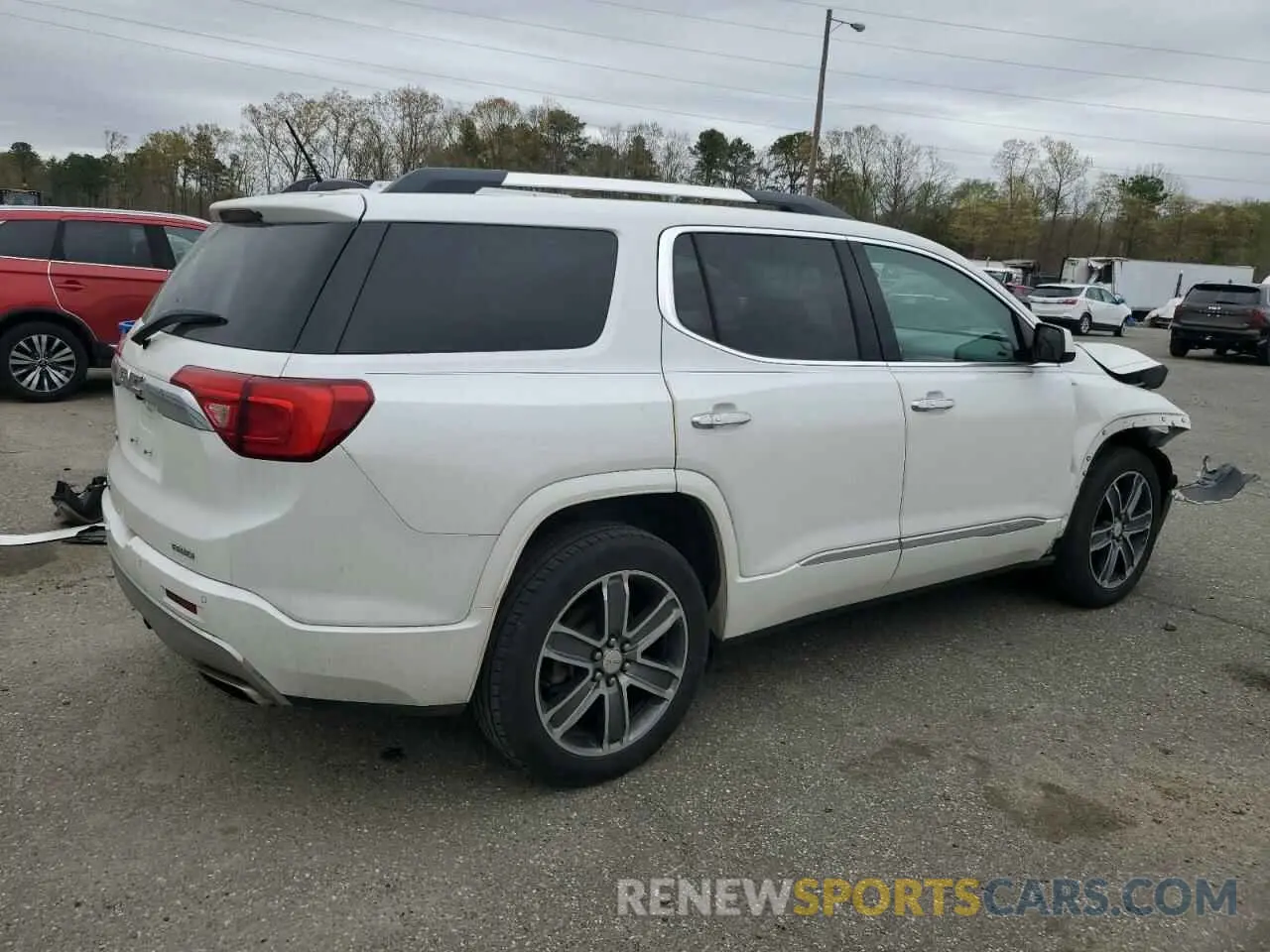 3 Photograph of a damaged car 1GKKNXLS0KZ171611 GMC ACADIA DEN 2019