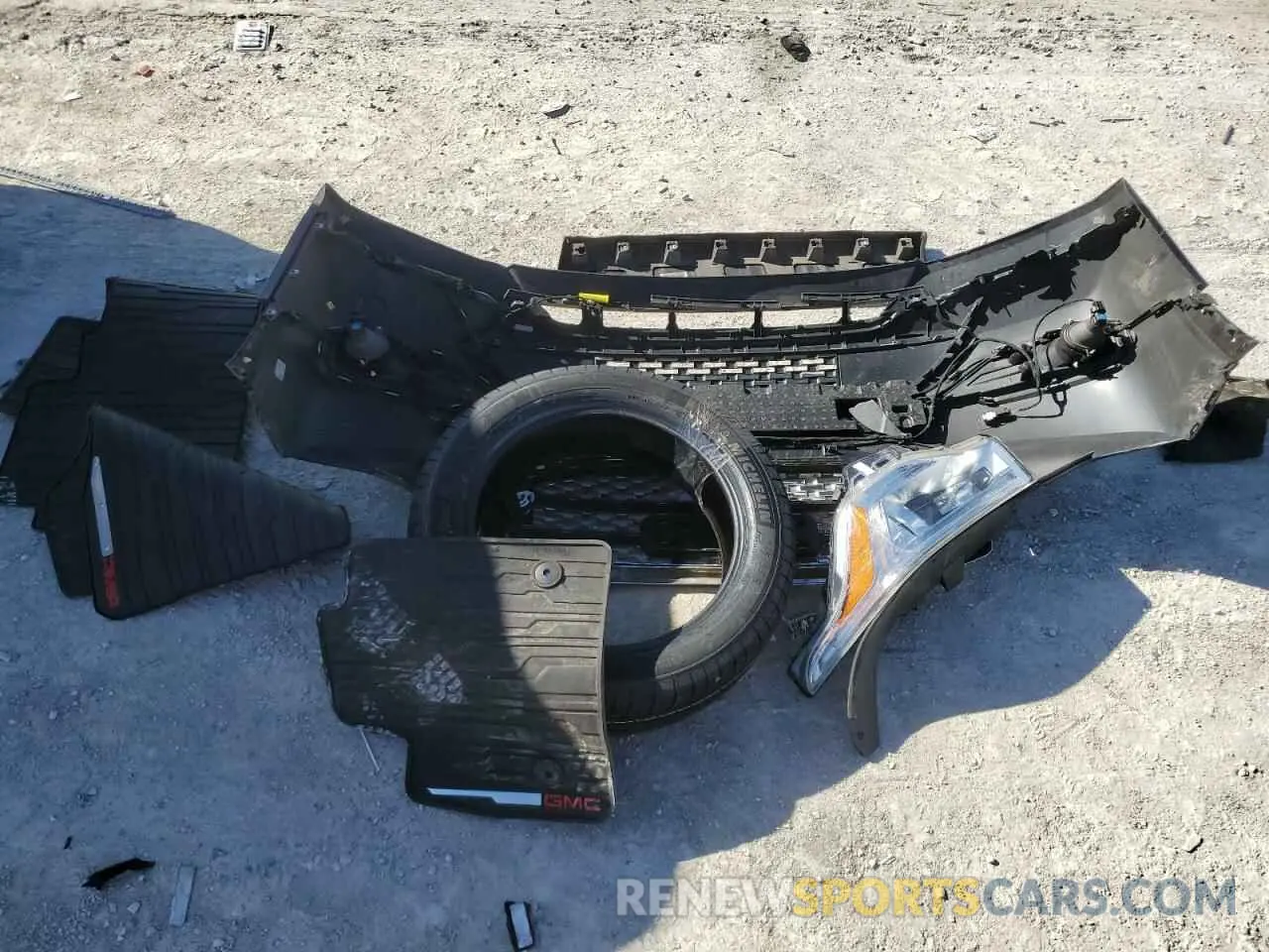 13 Photograph of a damaged car 1GKKNXLS1KZ107741 GMC ACADIA DEN 2019
