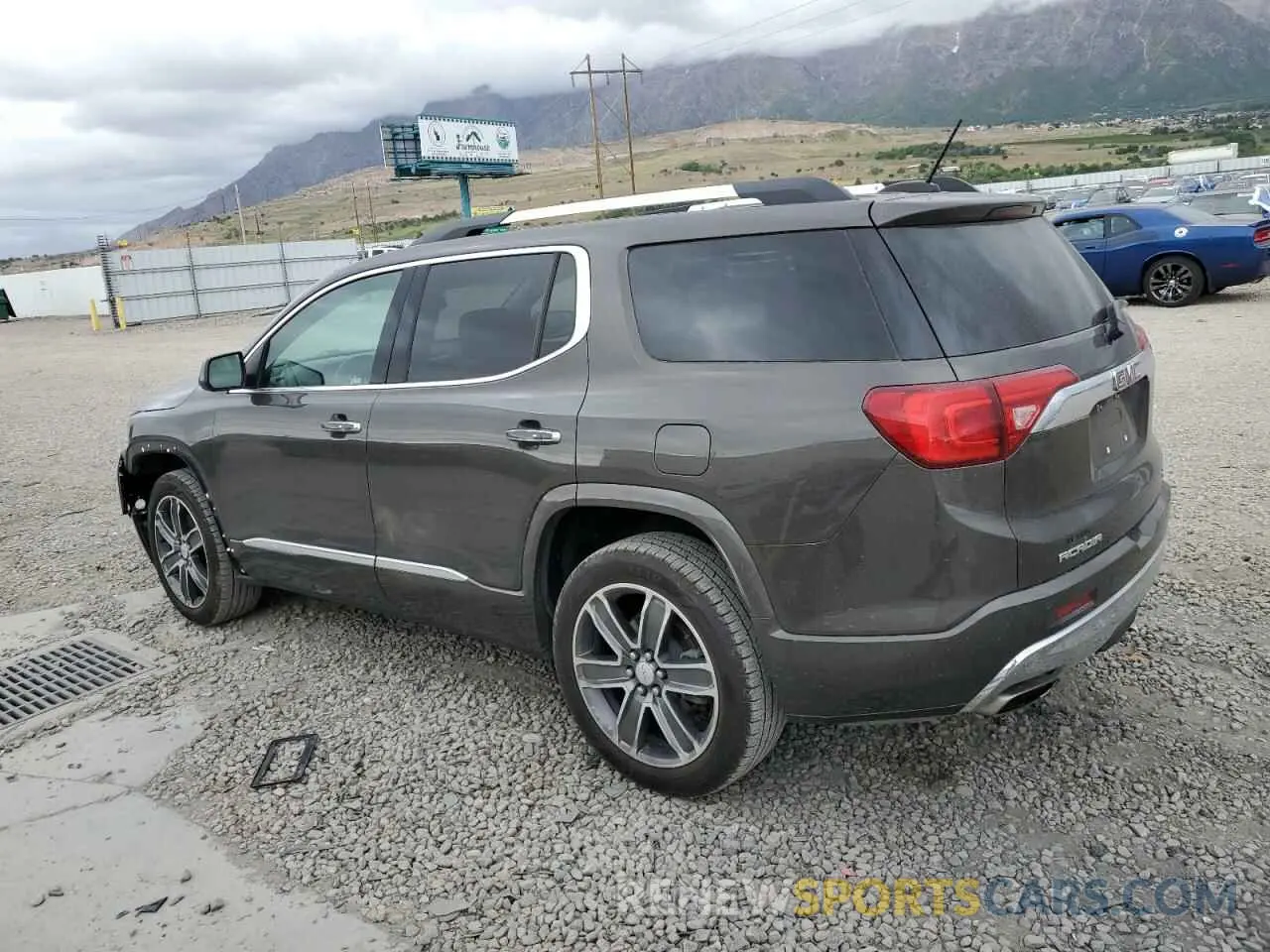 2 Photograph of a damaged car 1GKKNXLS3KZ175894 GMC ACADIA DEN 2019