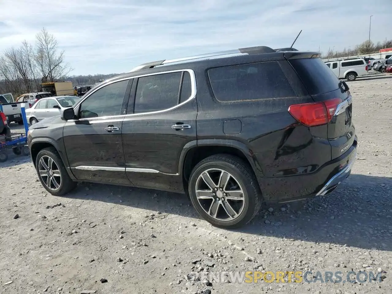 2 Photograph of a damaged car 1GKKNXLS4KZ187326 GMC ACADIA DEN 2019