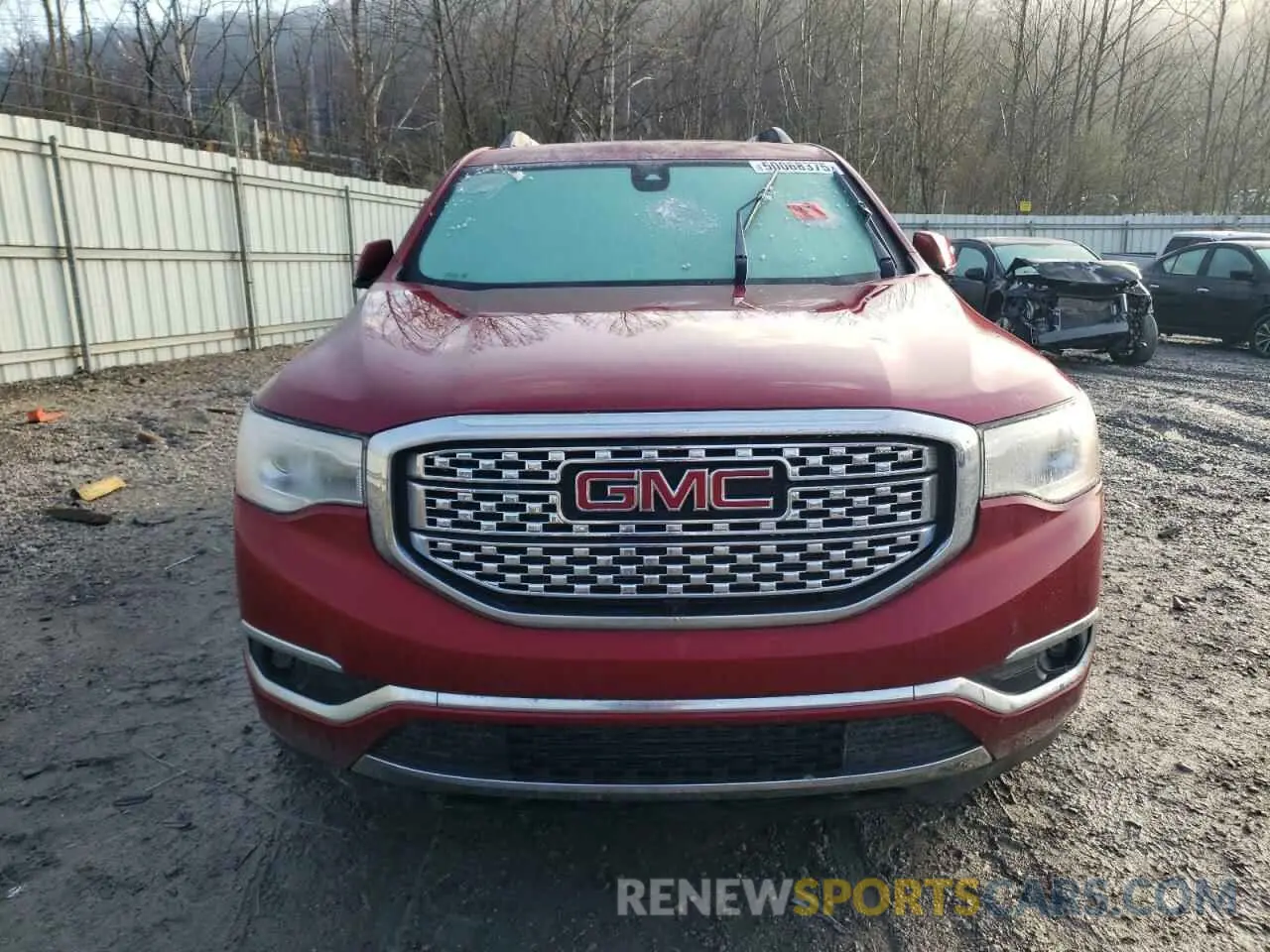 5 Photograph of a damaged car 1GKKNXLS5KZ284194 GMC ACADIA DEN 2019