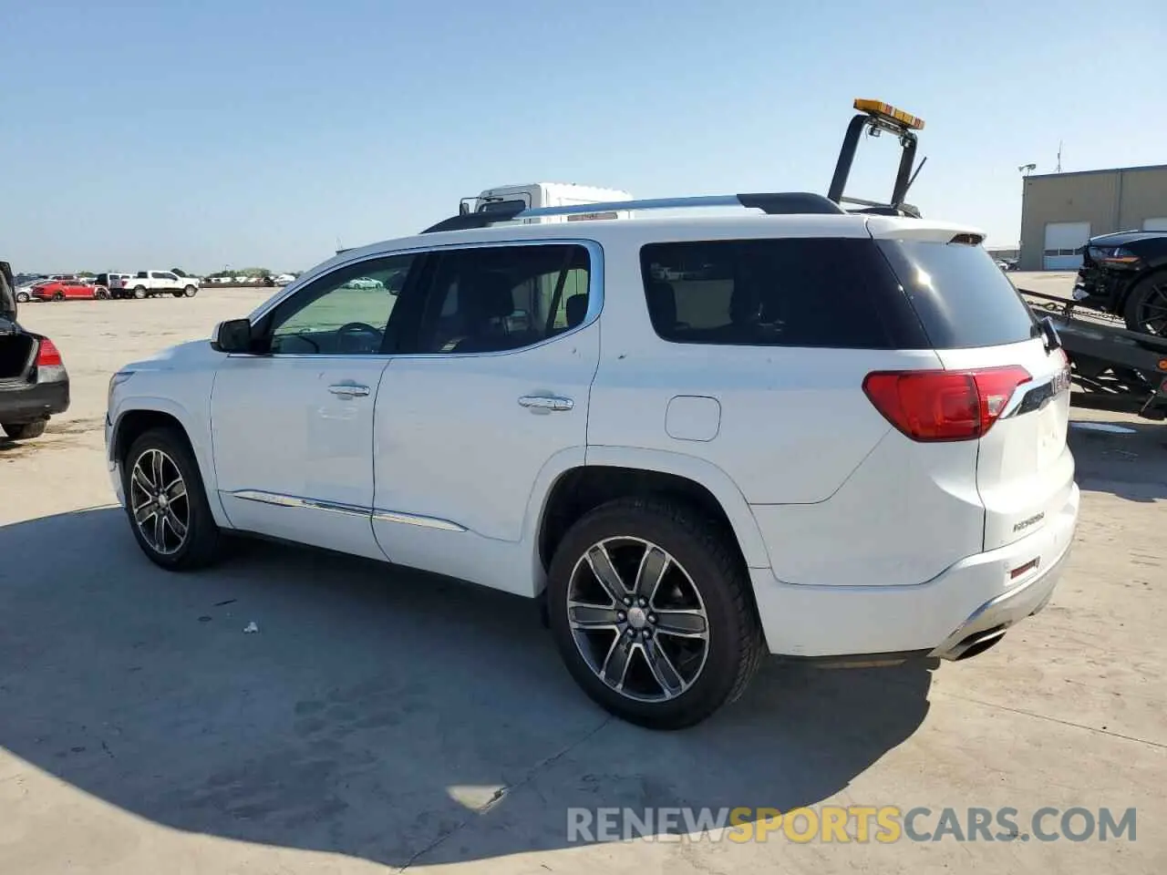 2 Photograph of a damaged car 1GKKNXLS6KZ185903 GMC ACADIA DEN 2019