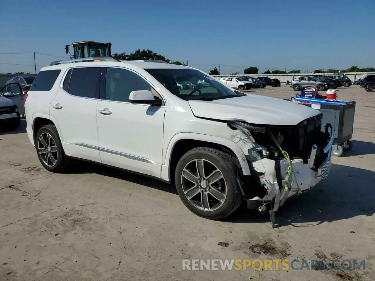 4 Photograph of a damaged car 1GKKNXLS6KZ185903 GMC ACADIA DEN 2019