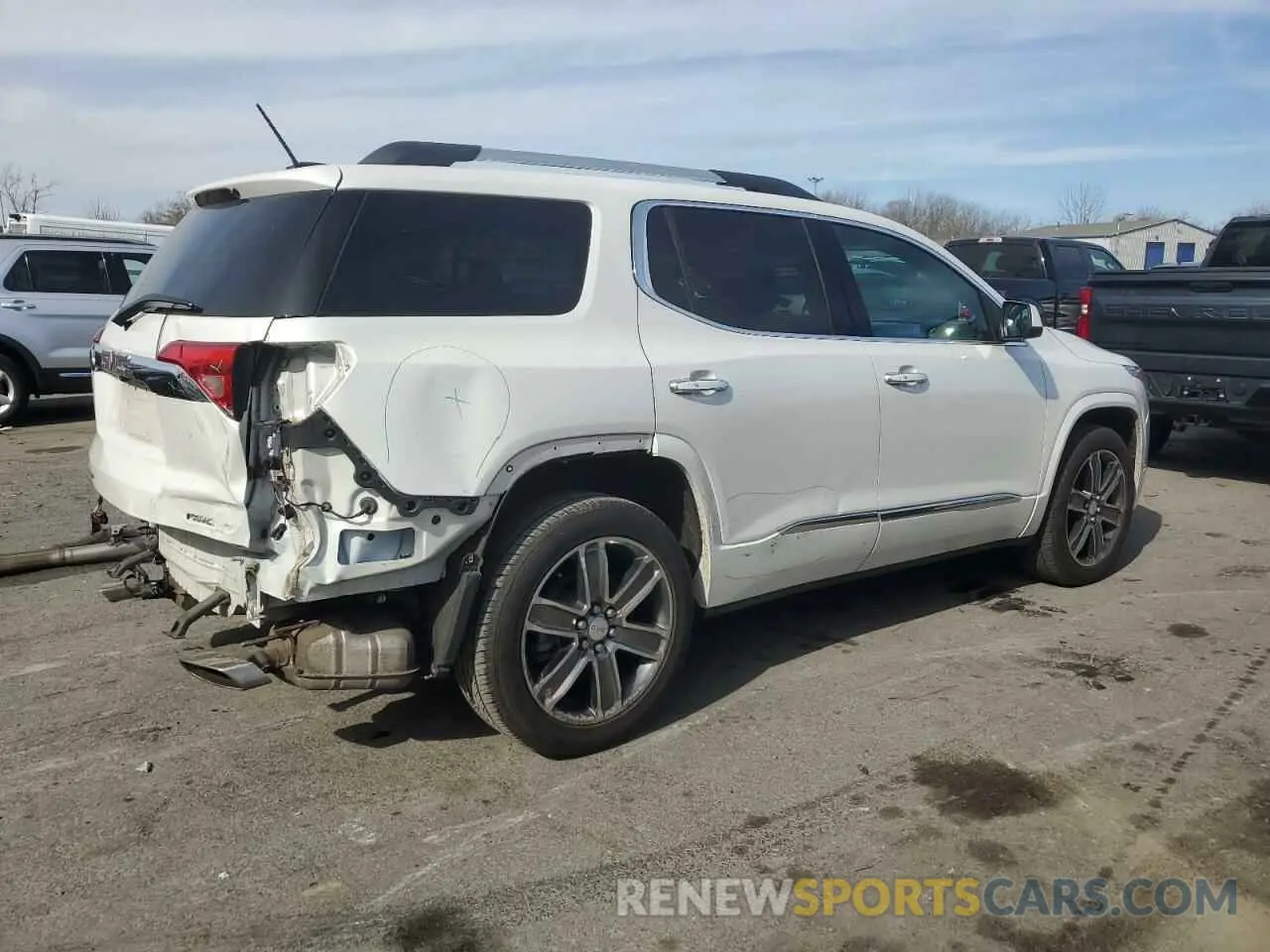 3 Фотография поврежденного автомобиля 1GKKNXLS8KZ170285 GMC ACADIA DEN 2019