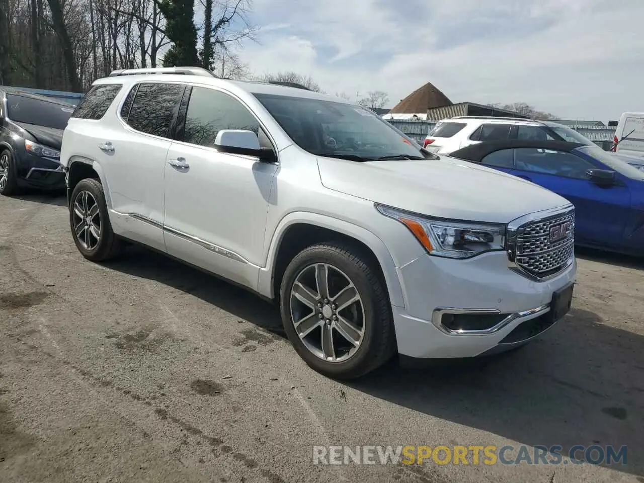 4 Фотография поврежденного автомобиля 1GKKNXLS8KZ170285 GMC ACADIA DEN 2019
