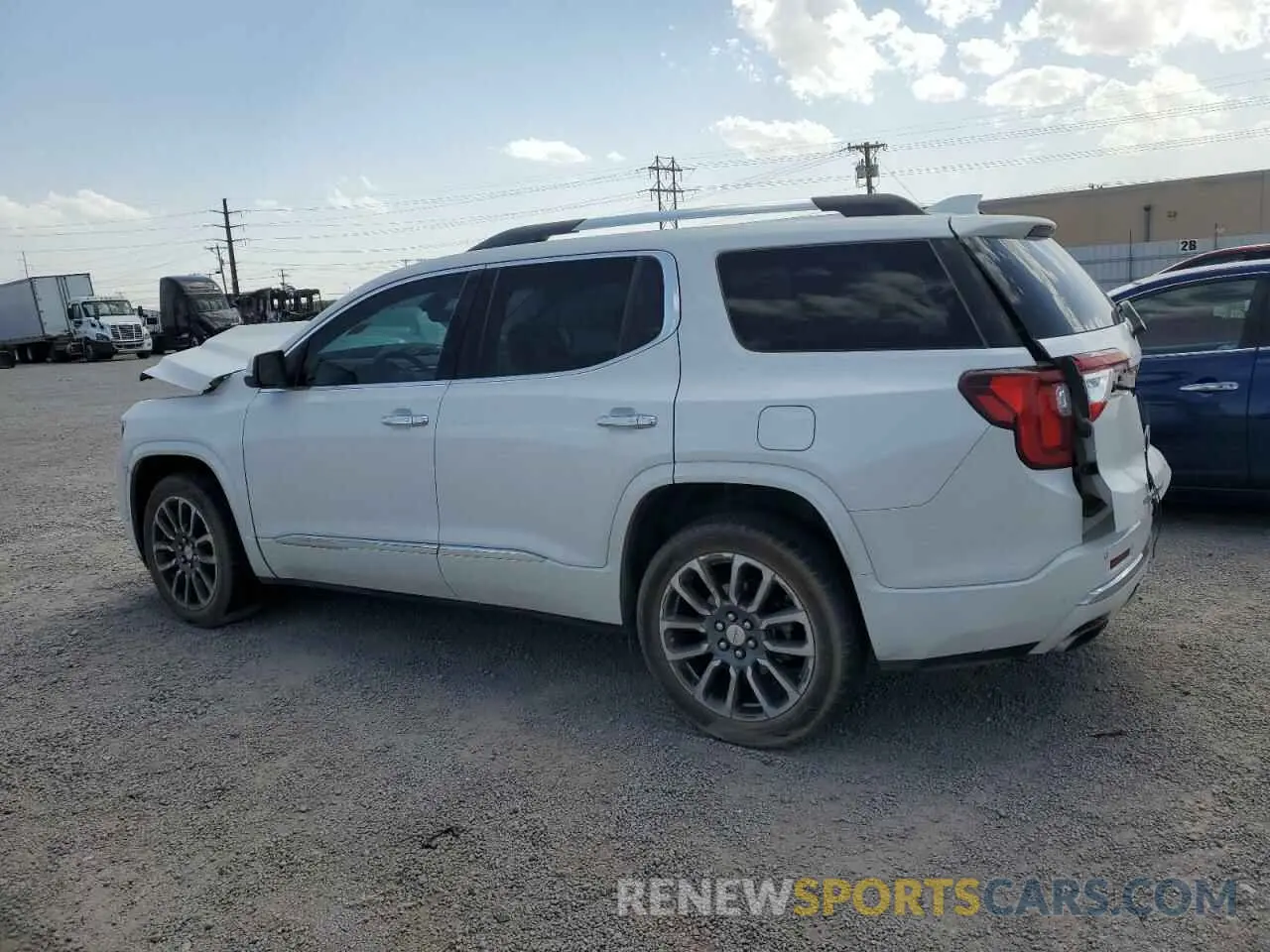 2 Photograph of a damaged car 1GKKNPLS7LZ235922 GMC ACADIA DEN 2020