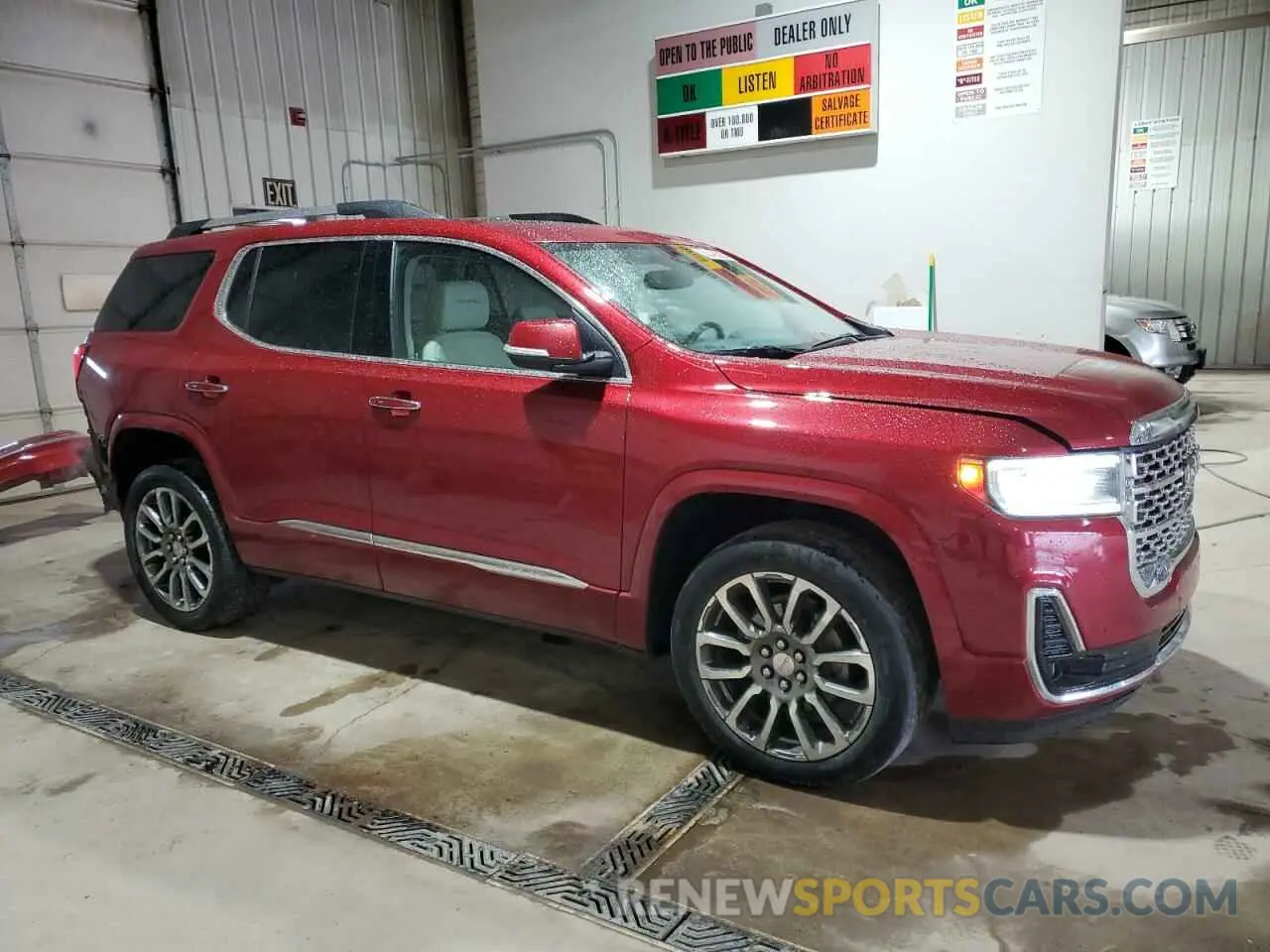 4 Photograph of a damaged car 1GKKNXLS1LZ228836 GMC ACADIA DEN 2020