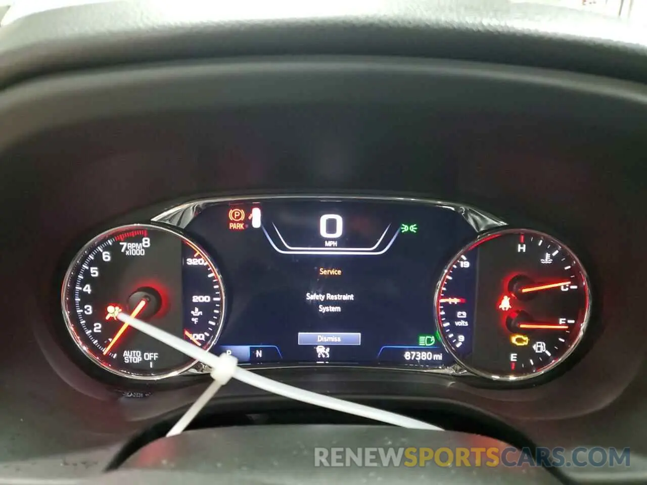 9 Фотография поврежденного автомобиля 1GKKNXLS6LZ154569 GMC ACADIA DEN 2020