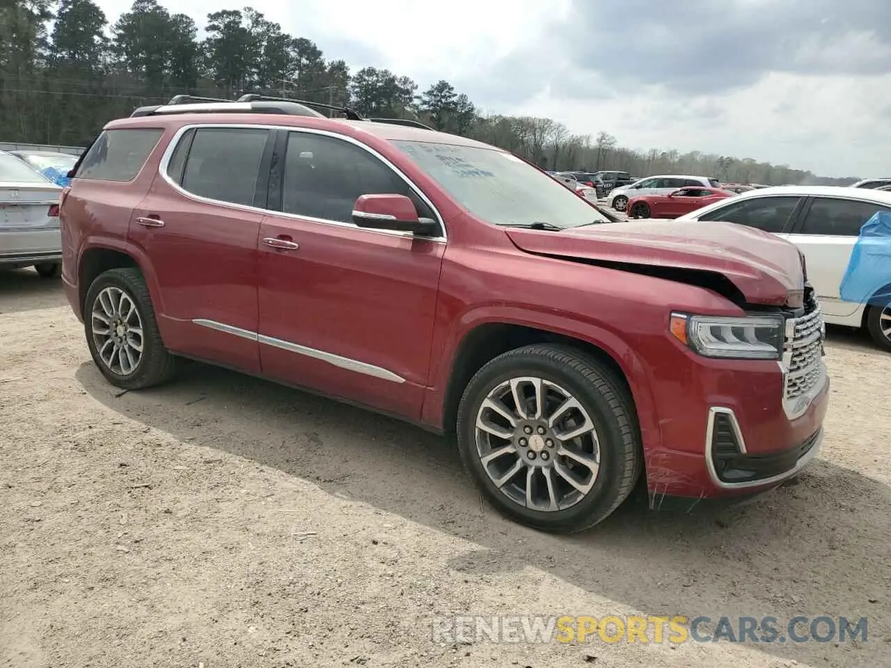 4 Photograph of a damaged car 1GKKNXLS8LZ206638 GMC ACADIA DEN 2020