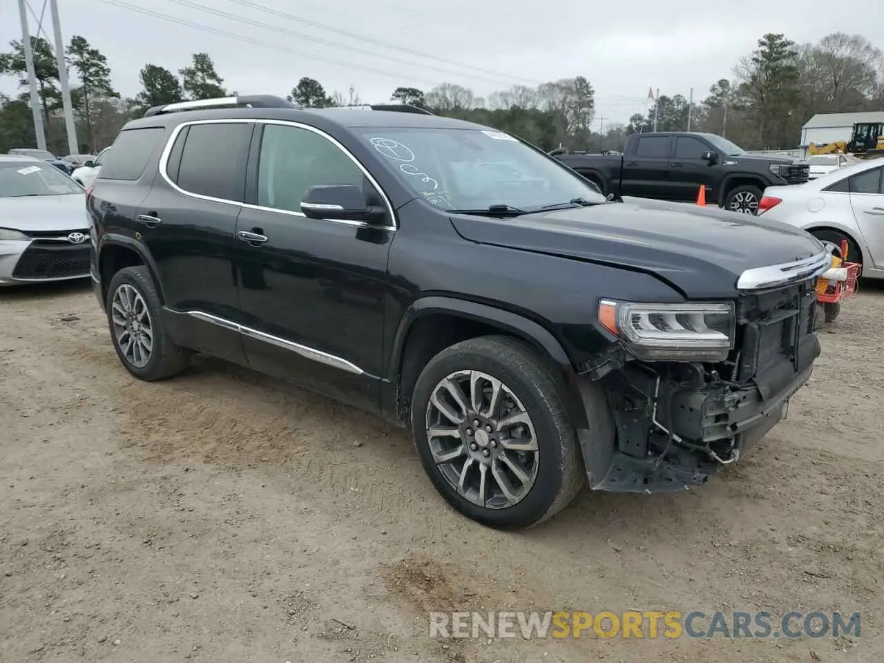 4 Photograph of a damaged car 1GKKNPLS0MZ216002 GMC ACADIA DEN 2021