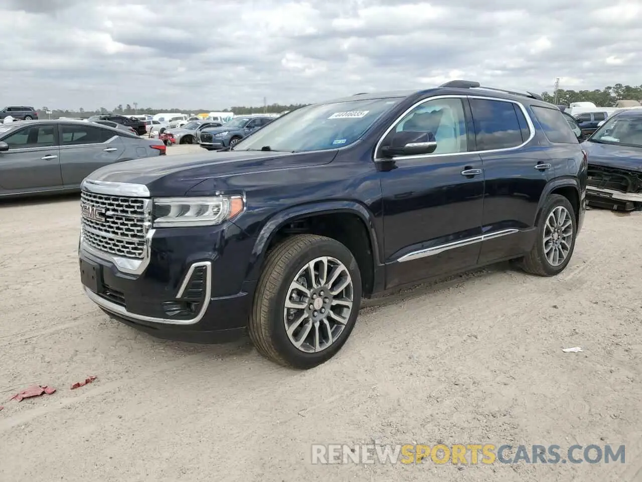 1 Photograph of a damaged car 1GKKNPLS9MZ207900 GMC ACADIA DEN 2021