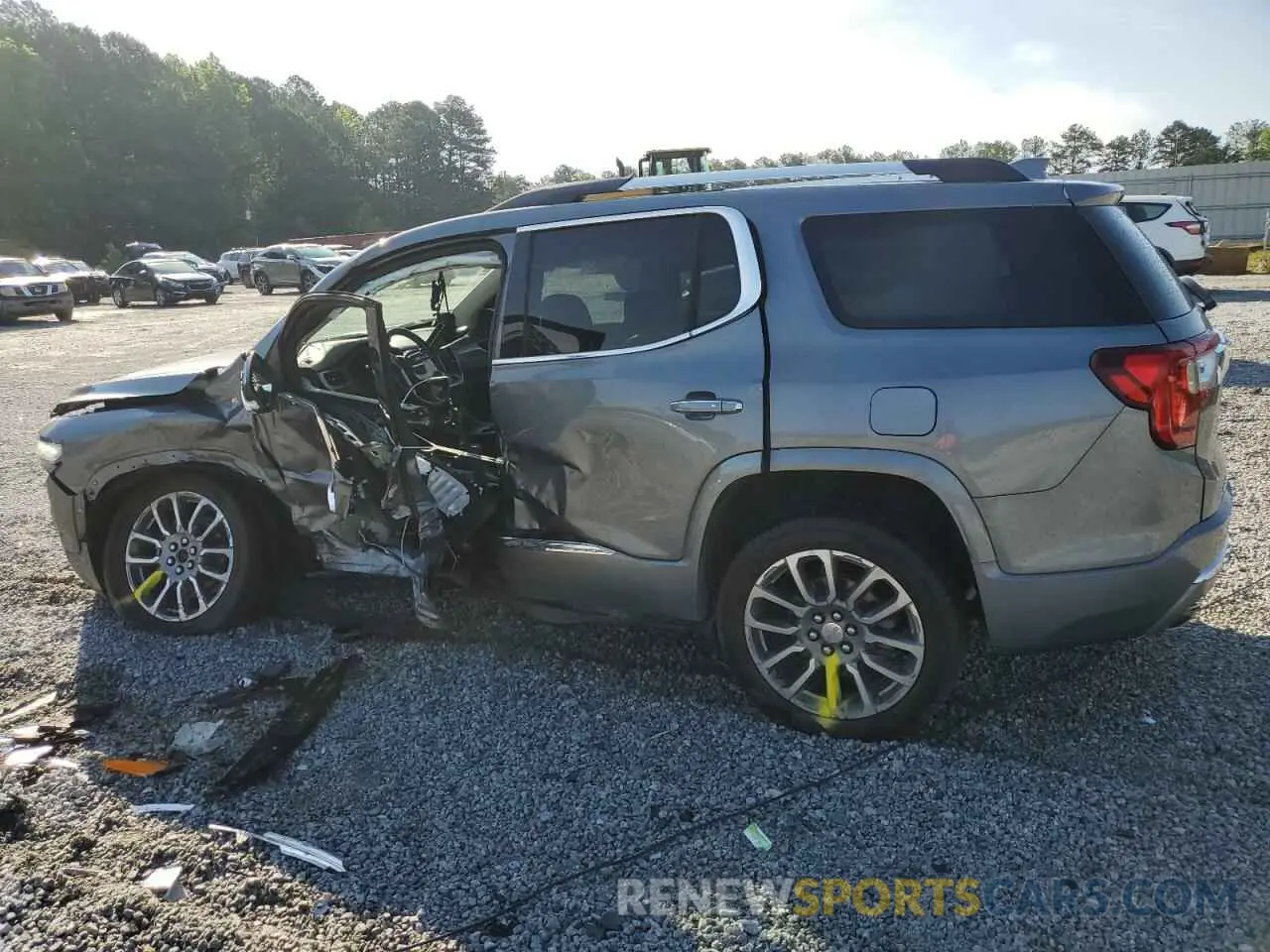 2 Фотография поврежденного автомобиля 1GKKNPLSXMZ194932 GMC ACADIA DEN 2021