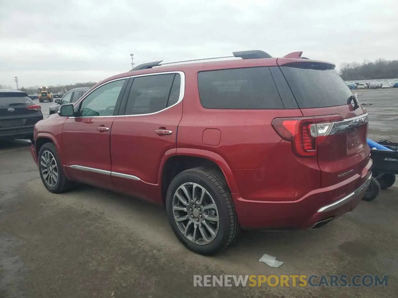 2 Фотография поврежденного автомобиля 1GKKNXLS2MZ141187 GMC ACADIA DEN 2021