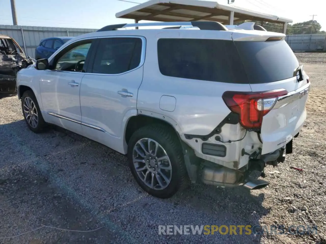 2 Фотография поврежденного автомобиля 1GKKNXLS6MZ191848 GMC ACADIA DEN 2021
