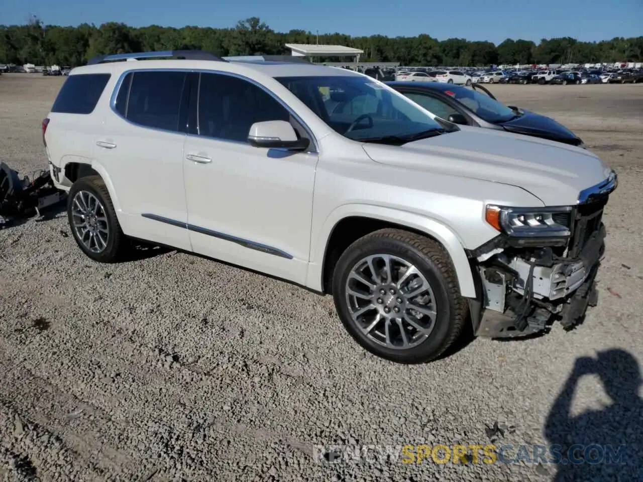 4 Фотография поврежденного автомобиля 1GKKNXLS6MZ191848 GMC ACADIA DEN 2021
