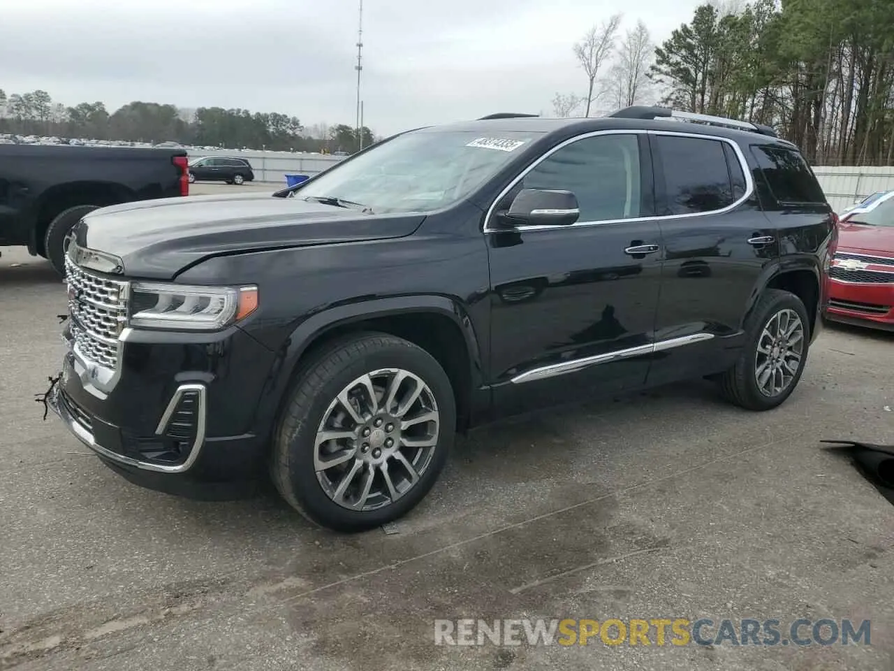 1 Photograph of a damaged car 1GKKNPL4XNZ144857 GMC ACADIA DEN 2022
