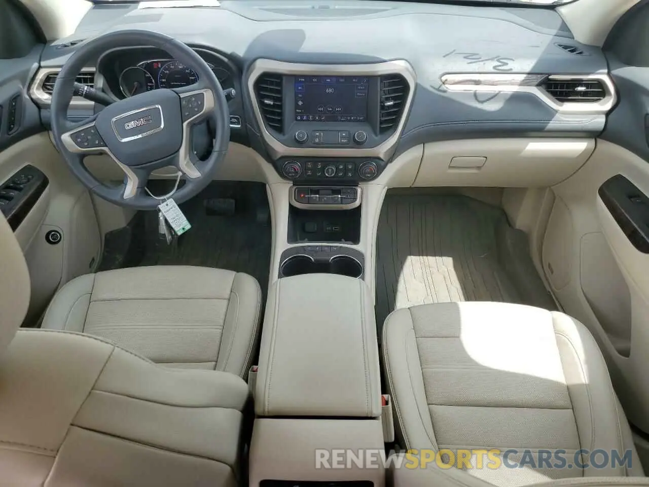 8 Photograph of a damaged car 1GKKNPLS2NZ165586 GMC ACADIA DEN 2022