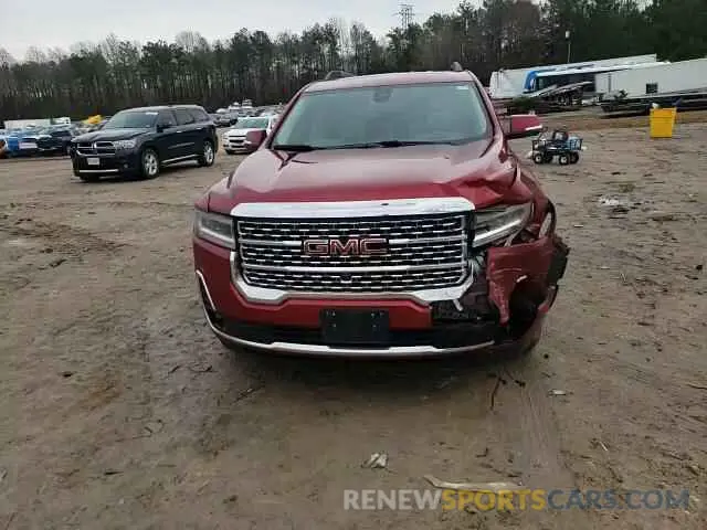 11 Фотография поврежденного автомобиля 1GKKNPLS9NZ153726 GMC ACADIA DEN 2022