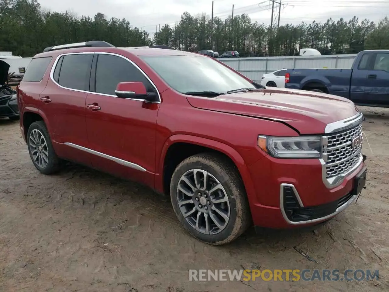 4 Фотография поврежденного автомобиля 1GKKNPLS9NZ153726 GMC ACADIA DEN 2022