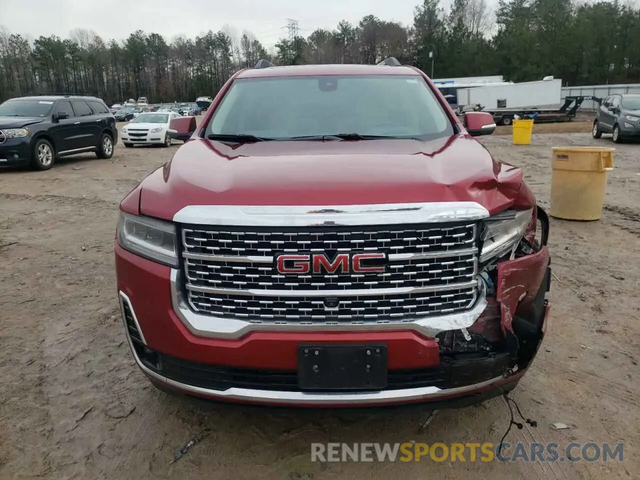 5 Фотография поврежденного автомобиля 1GKKNPLS9NZ153726 GMC ACADIA DEN 2022