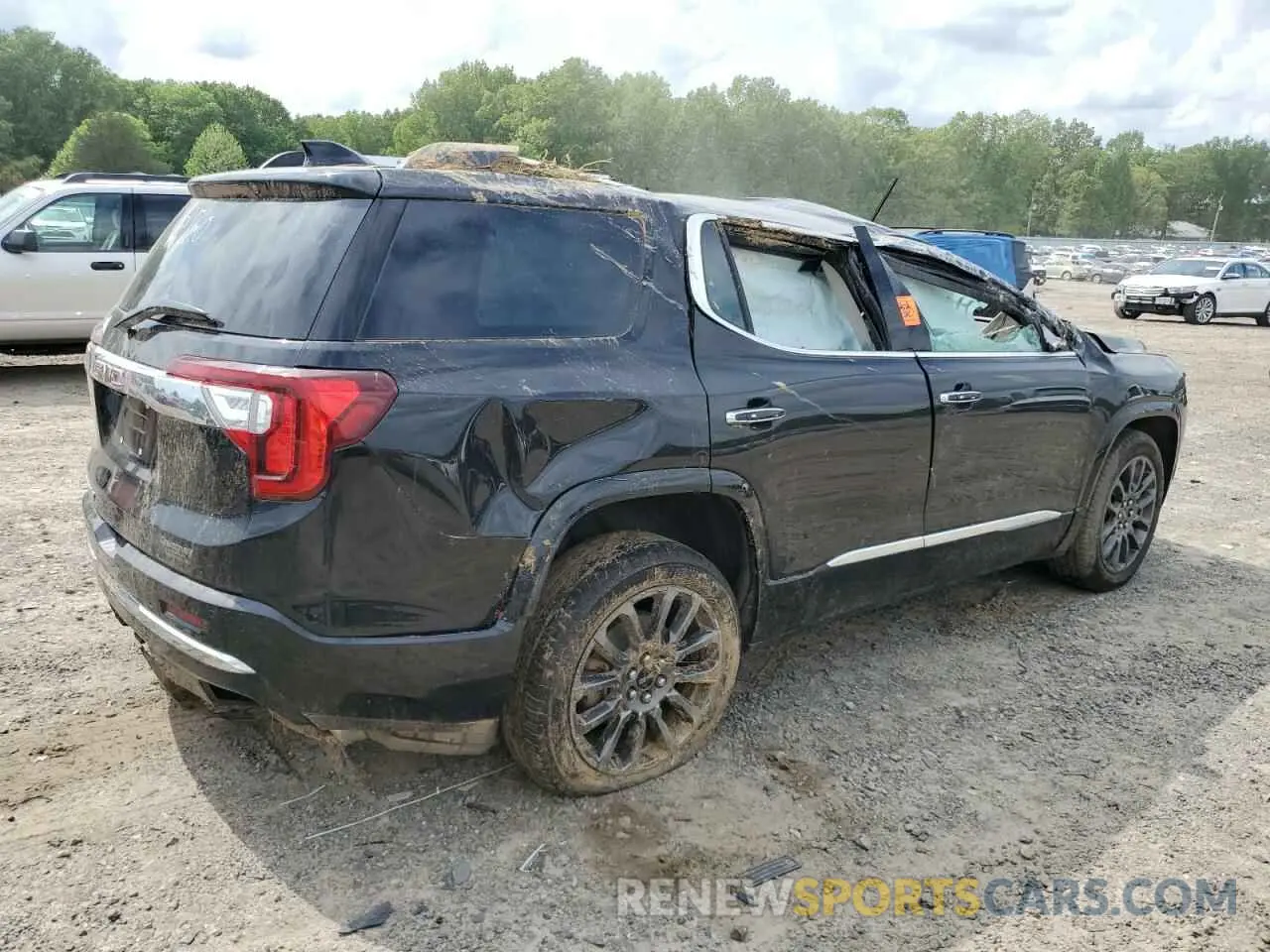 3 Фотография поврежденного автомобиля 1GKKNPLS5PZ110763 GMC ACADIA DEN 2023