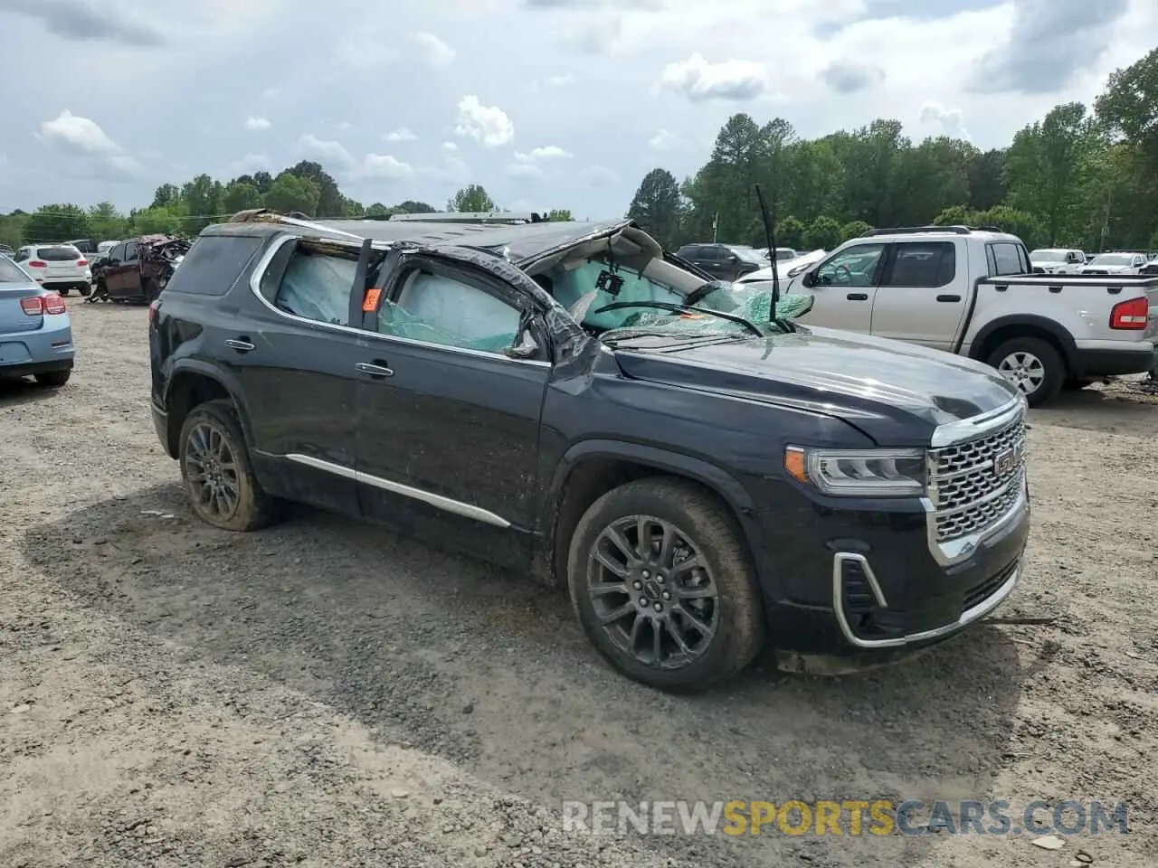 4 Фотография поврежденного автомобиля 1GKKNPLS5PZ110763 GMC ACADIA DEN 2023