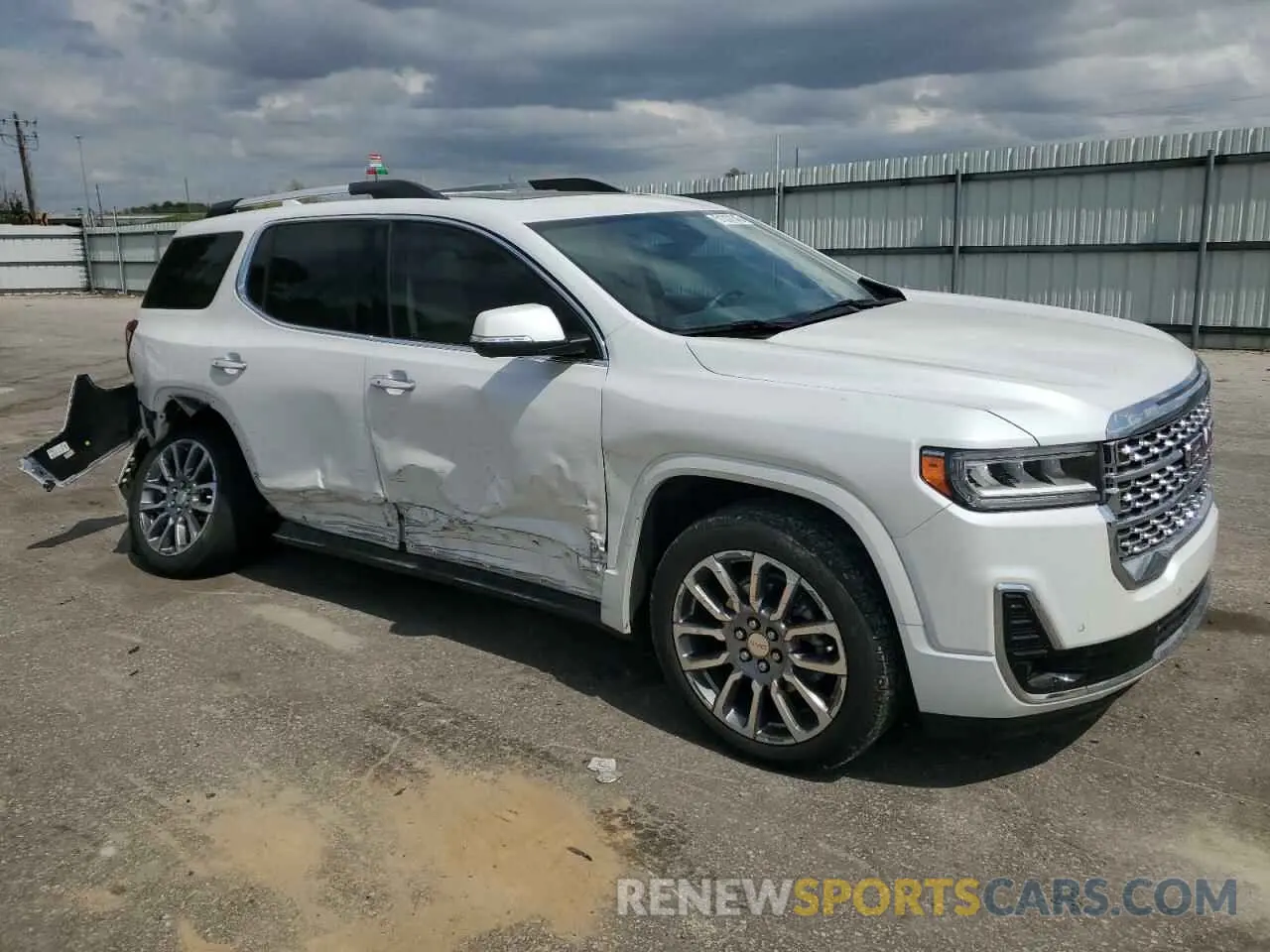 4 Фотография поврежденного автомобиля 1GKKNPLSXPZ102688 GMC ACADIA DEN 2023
