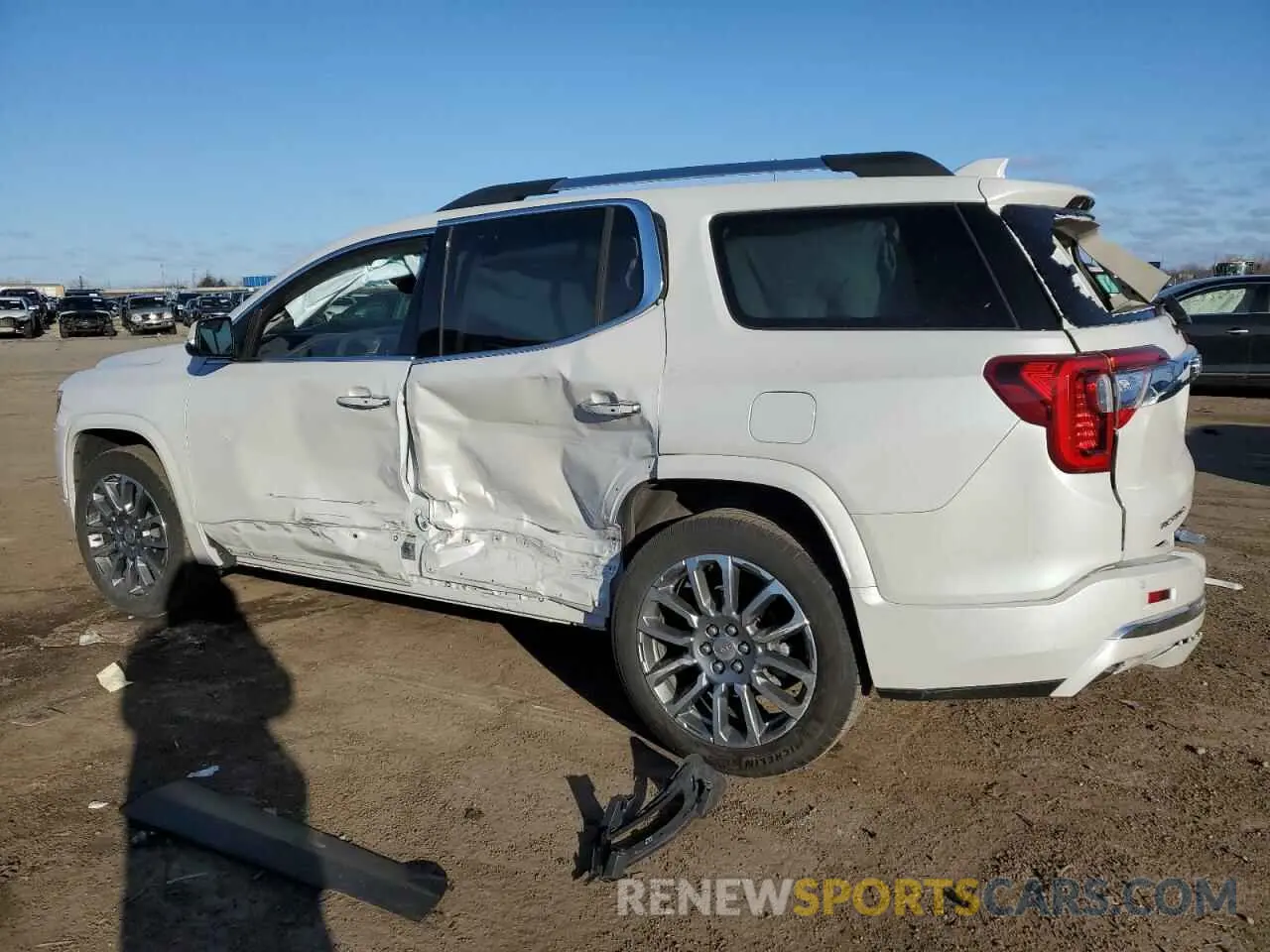 2 Фотография поврежденного автомобиля 1GKKNXLS1PZ169972 GMC ACADIA DEN 2023