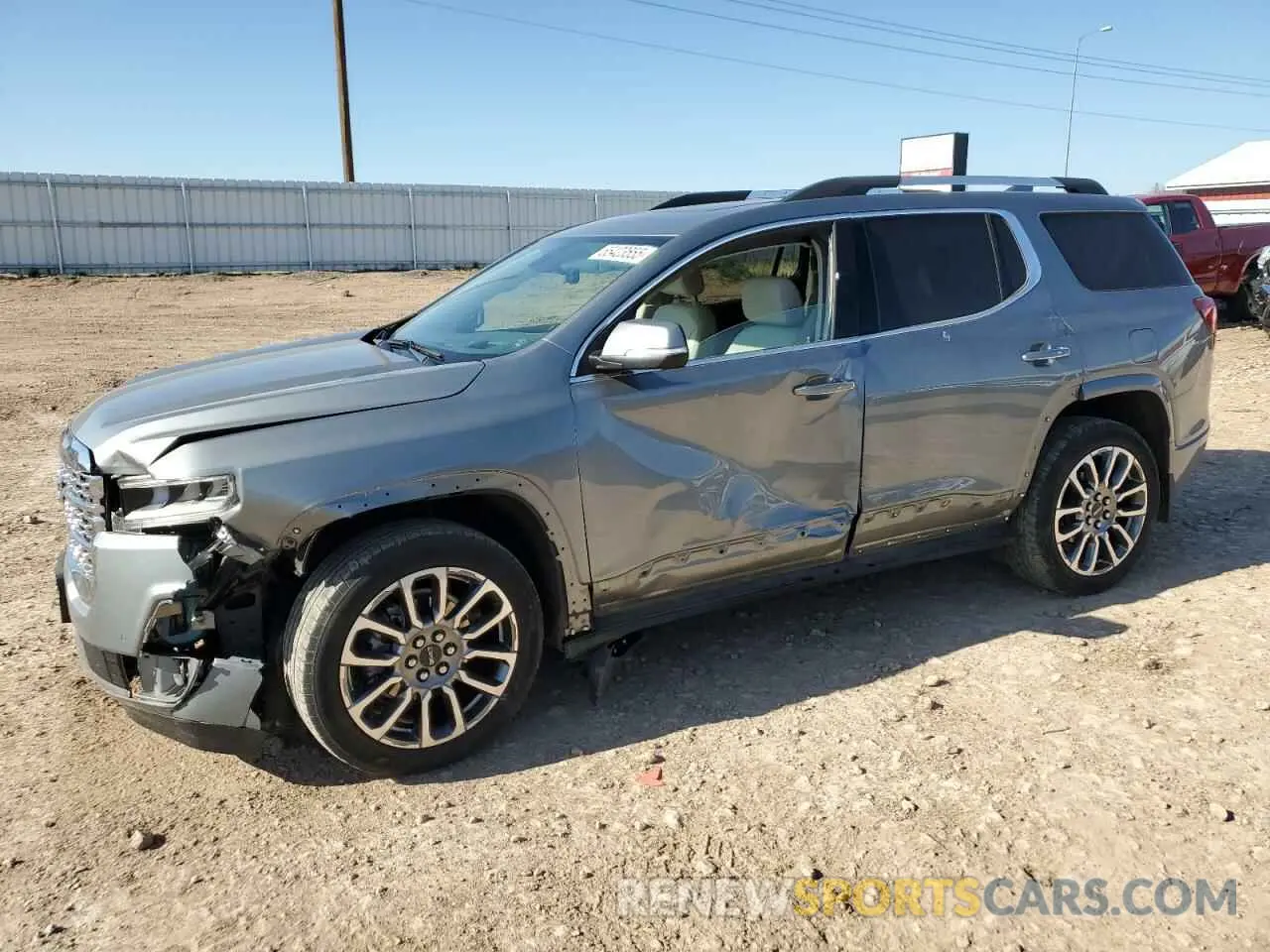 1 Photograph of a damaged car 1GKKNXLS7PZ205230 GMC ACADIA DEN 2023
