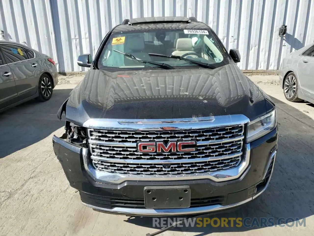 5 Photograph of a damaged car 1GKKNXLS9PZ192108 GMC ACADIA DEN 2023