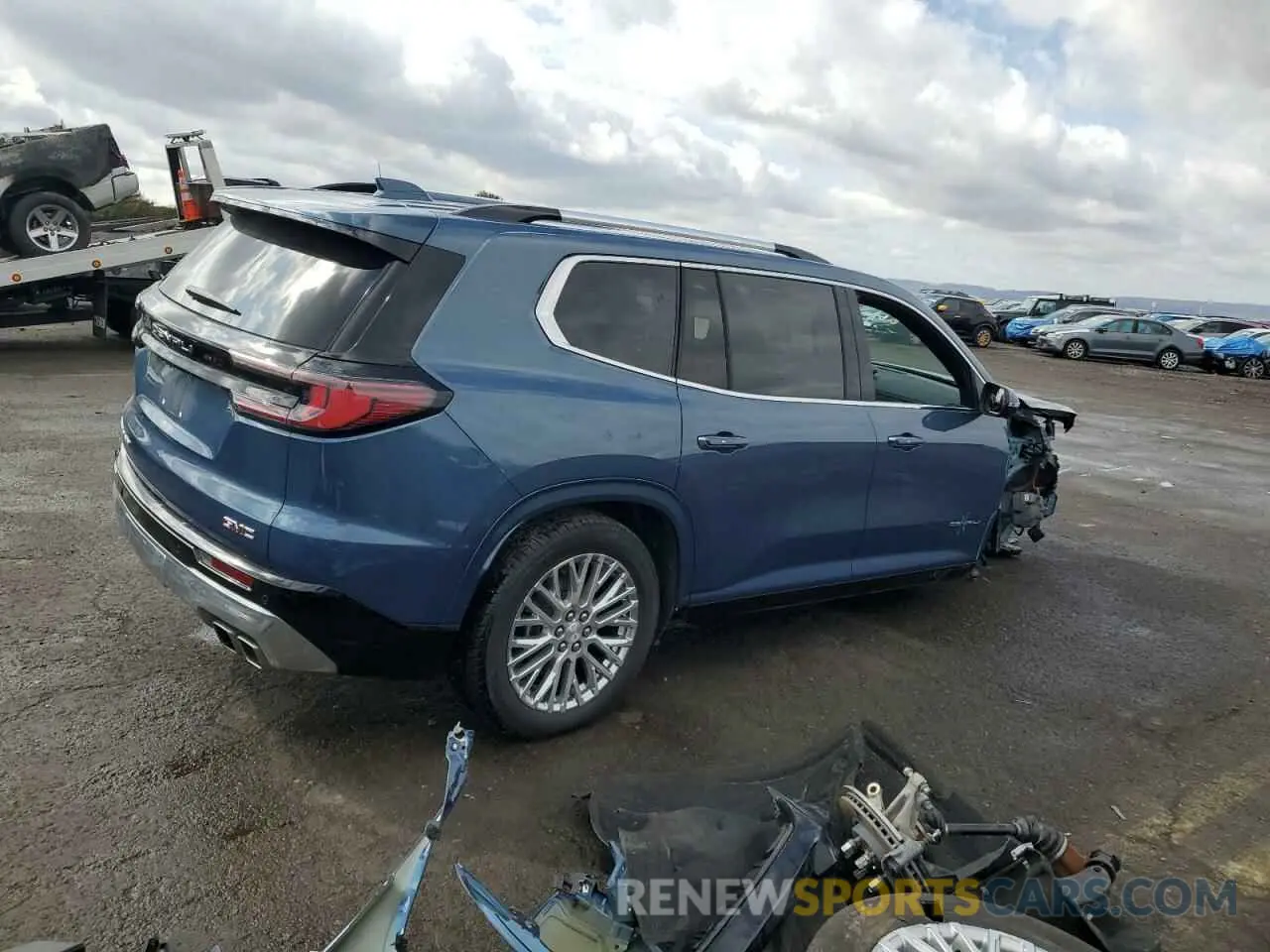 3 Фотография поврежденного автомобиля 1GKENRKS3RJ170763 GMC ACADIA DEN 2024